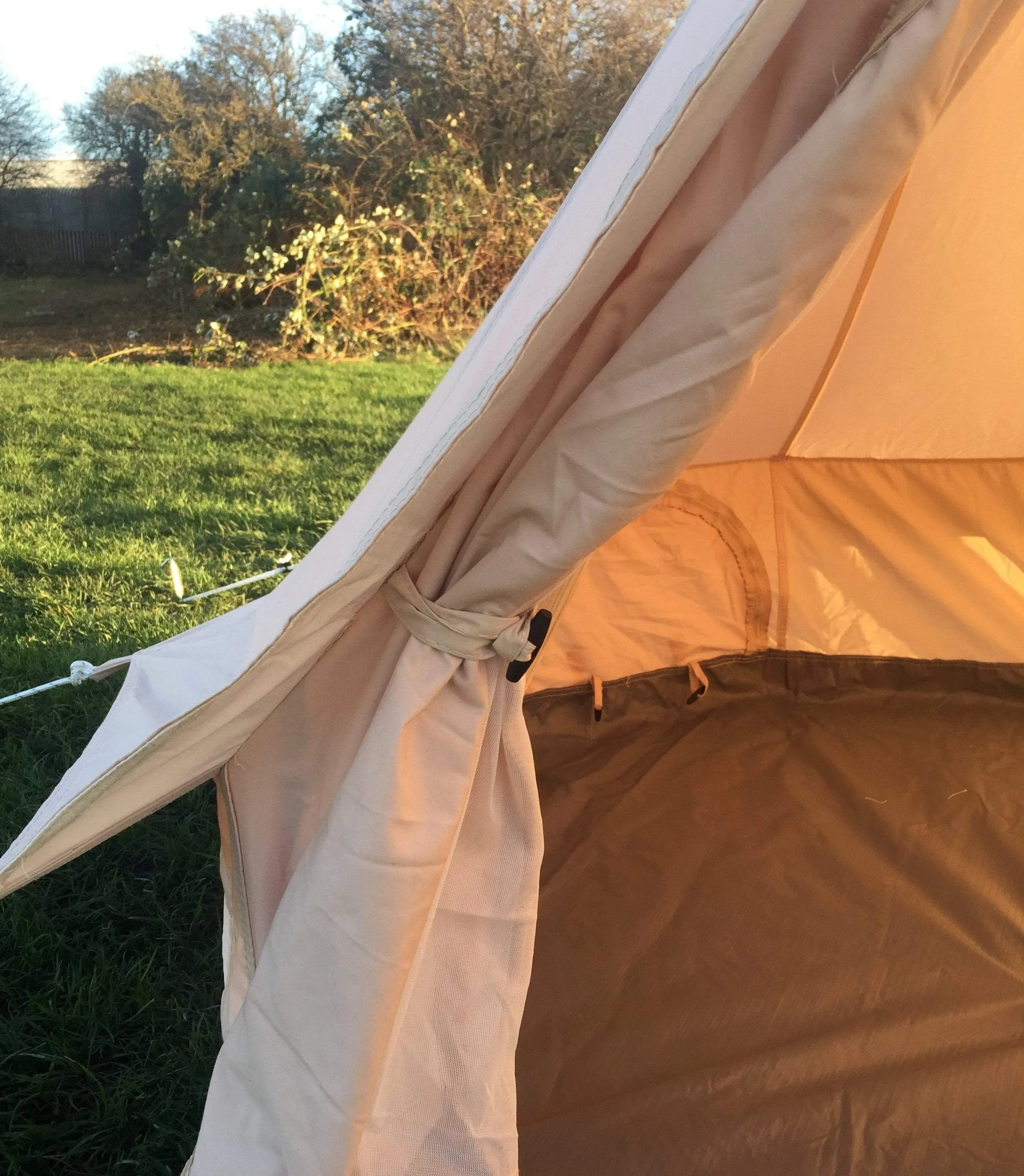 1.5m Kids Bell Tent 'BabyBelle' 200gsm Polycotton Canvas