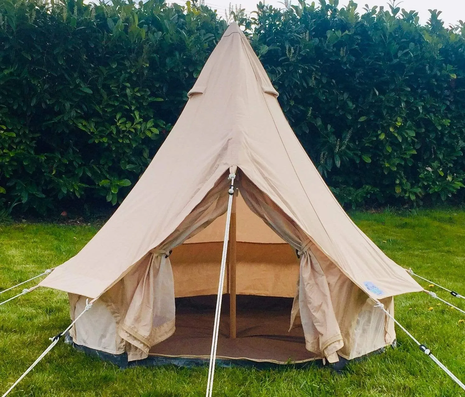 1.5m Kids Bell Tent 'BabyBelle' 200gsm Polycotton Canvas