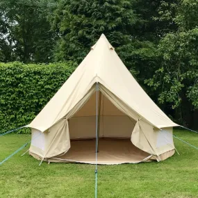 3m Bell Tent 285gsm 100% Natural Canvas