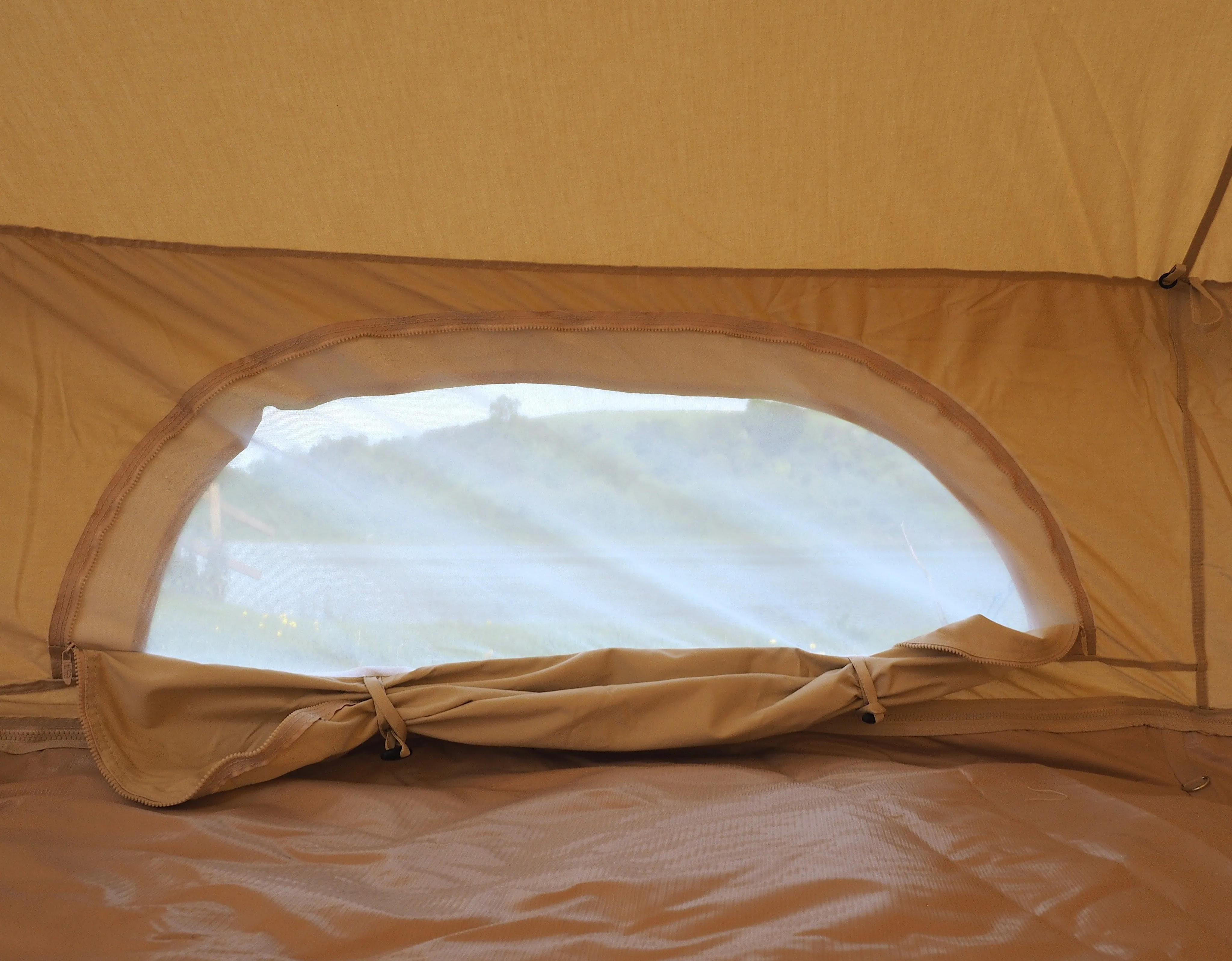 3m Bell Tent 285gsm 100% Natural Canvas