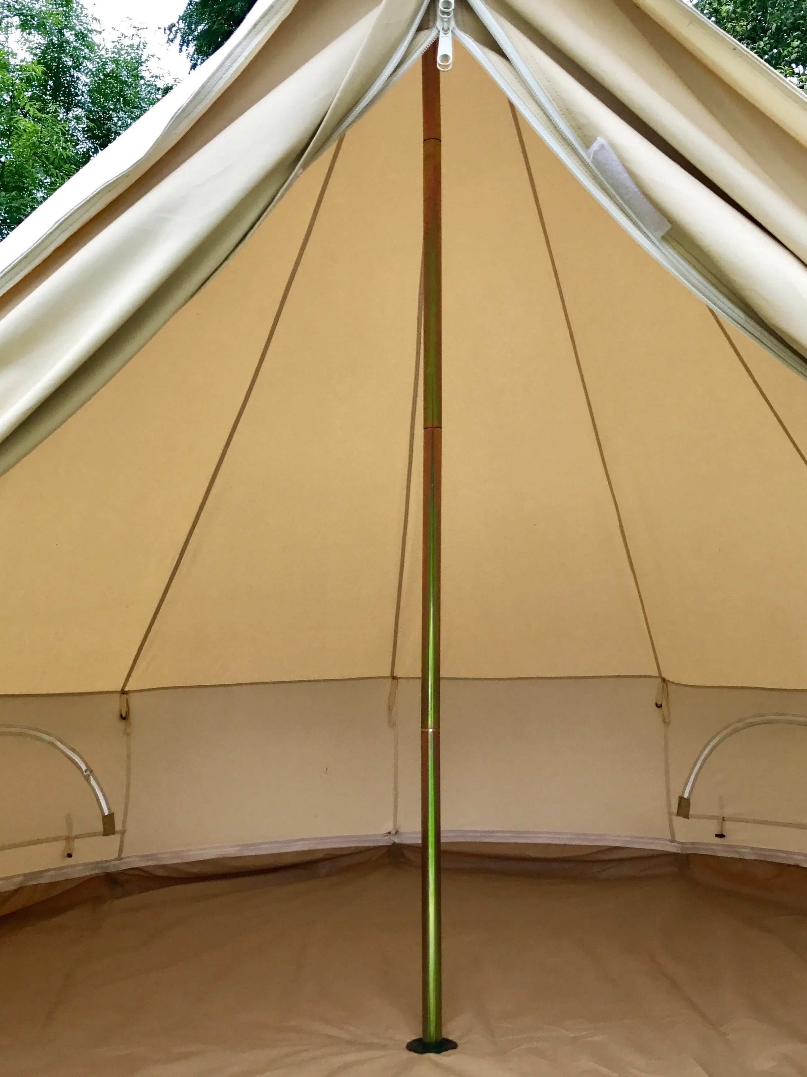 3m Bell Tent 285gsm 100% Natural Canvas