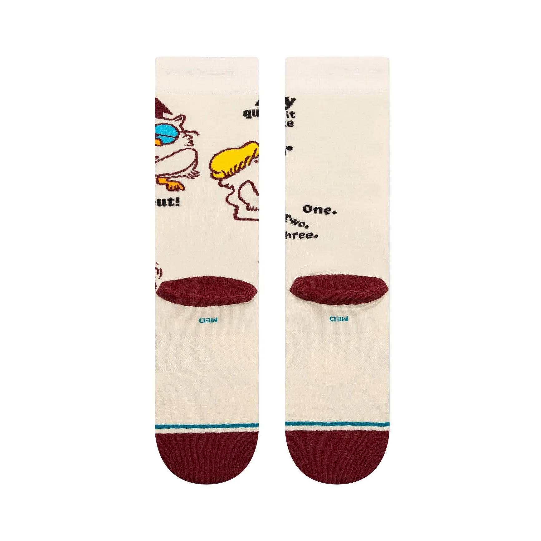 Adult Crew Socks - Mr Owl - Canvas