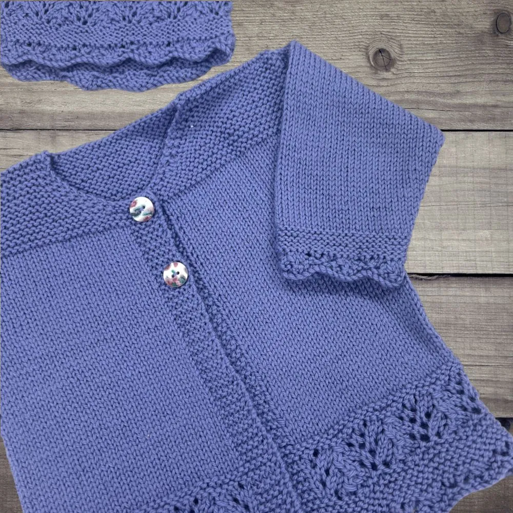 Amelie Cardigan & Hat Knit Kit