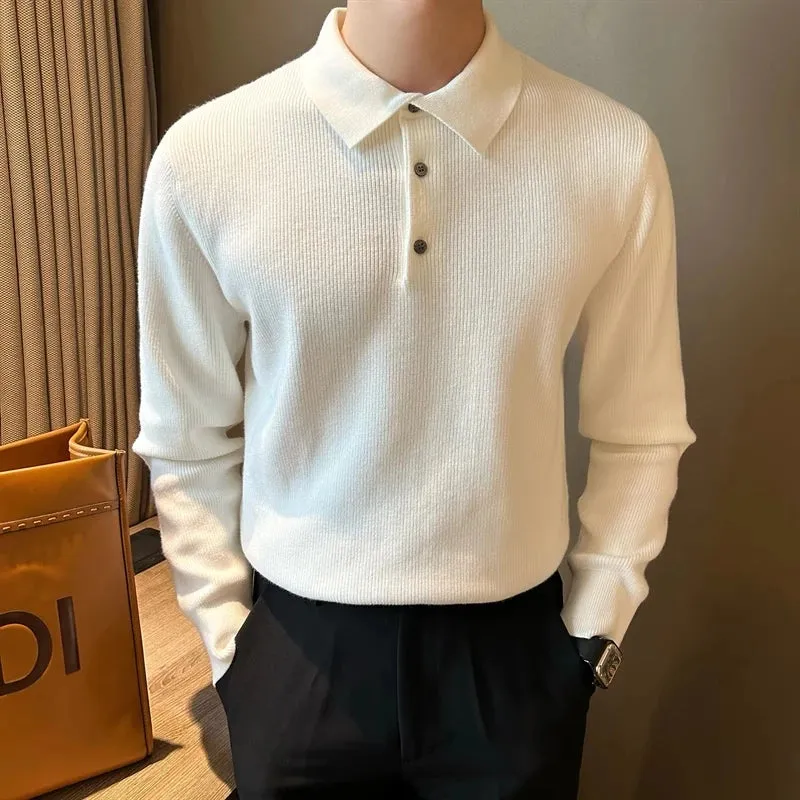 Antonios slim fit polo sweater