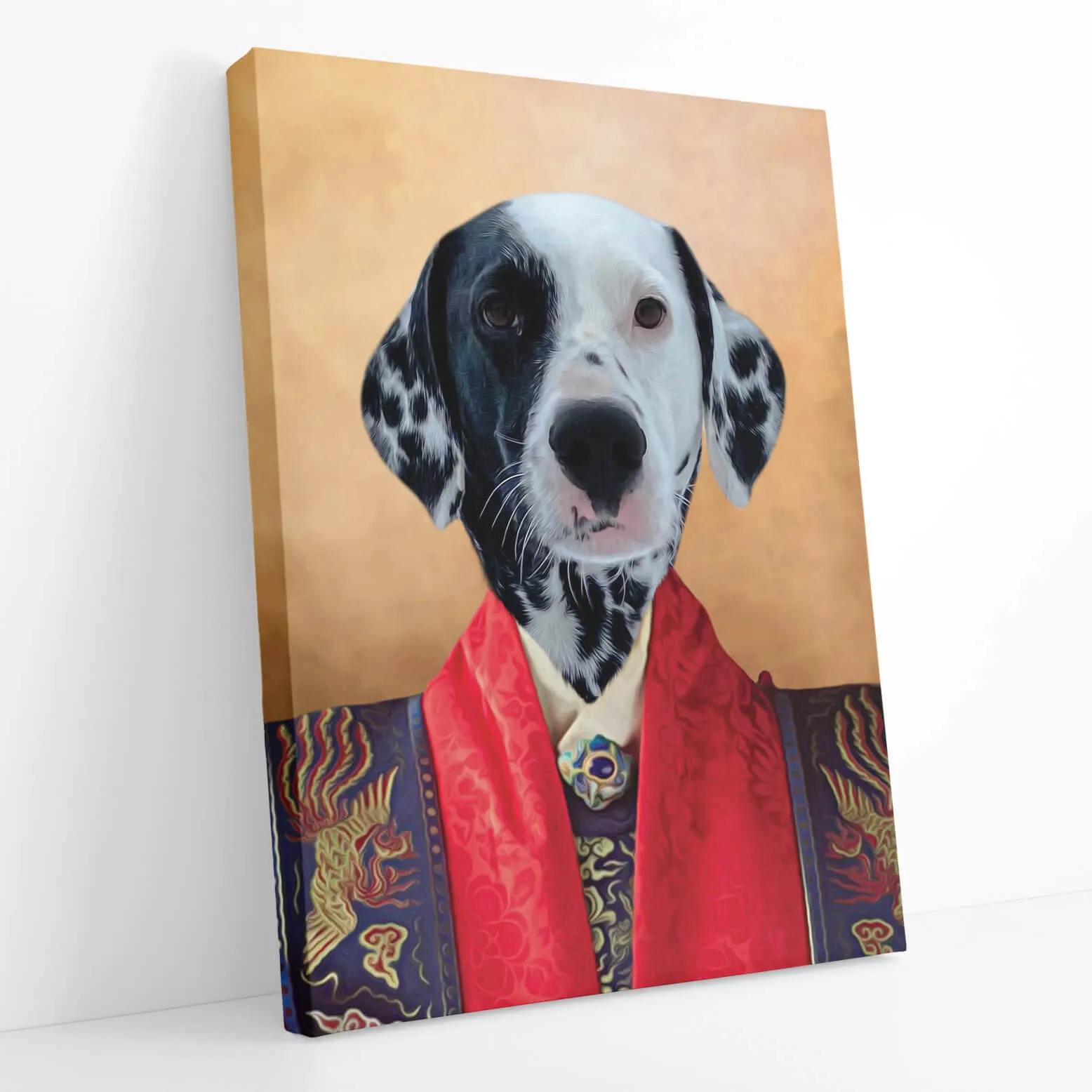 Asian Empress Dog Portrait