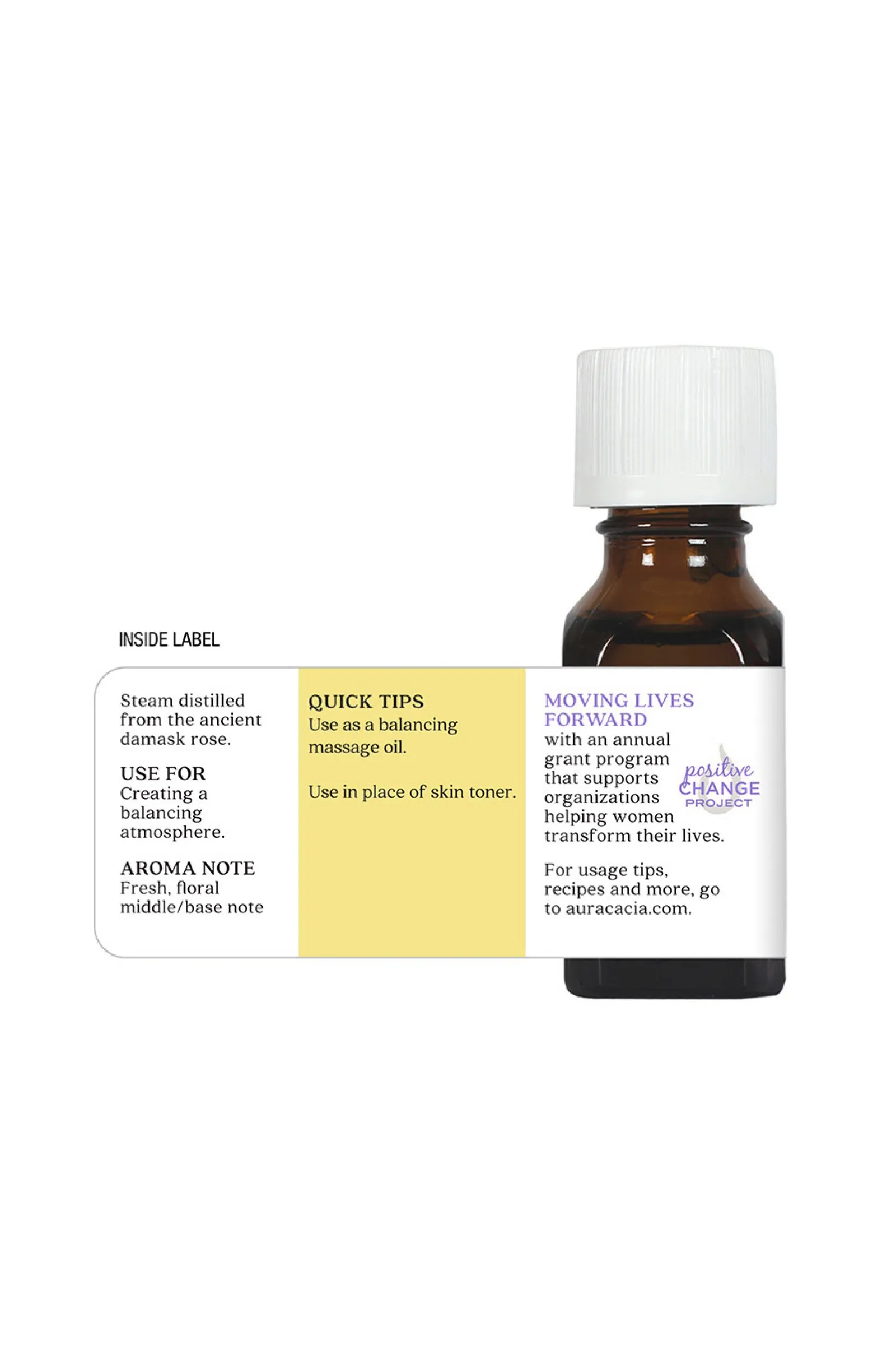 Aura Cacia Rose Otto in Jojoba Oil 15ml