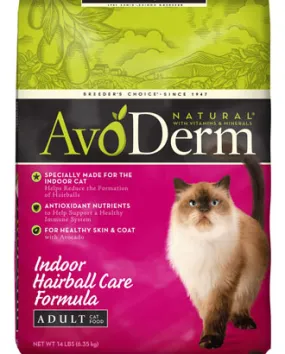 Avoderm Natural Indoor Hairball Care Dry Cat Food 3.5lb