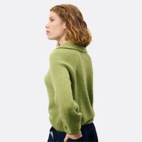 Ayca Green Sweater