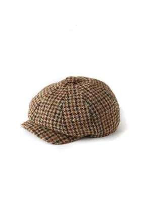 Baker Boy Cap (Hailes Green Tweed)