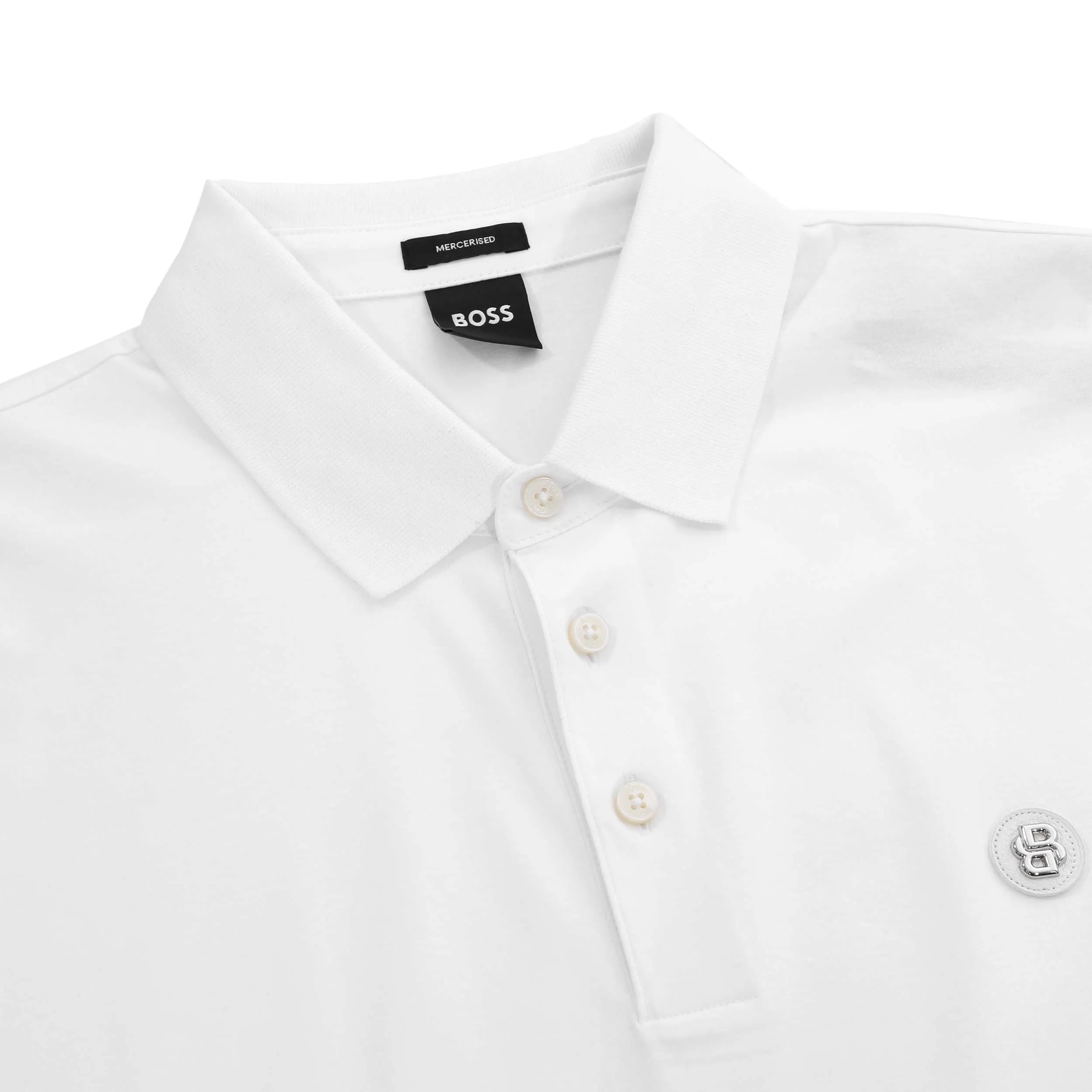 BOSS C Parris 01 Polo Shirt in White