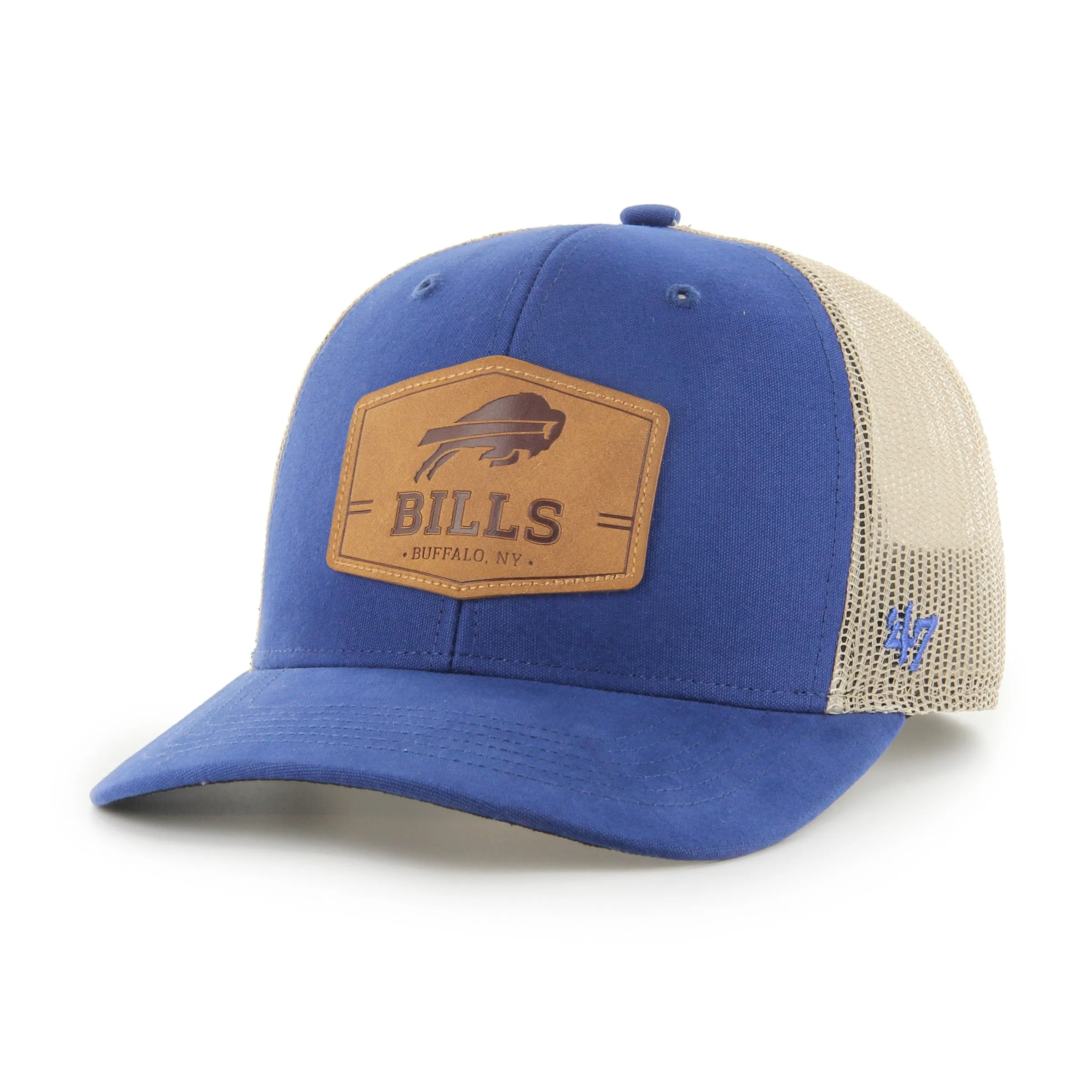 BUFFALO BILLS RAWHIDE VELCRO '47 TRUCKER