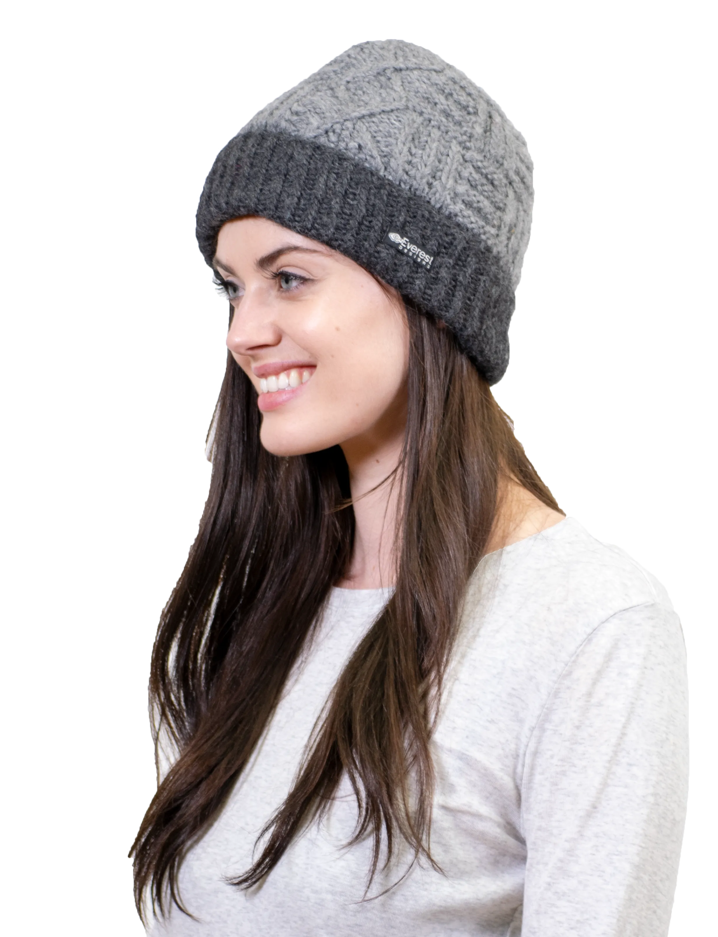 Cable Cuff Beanie