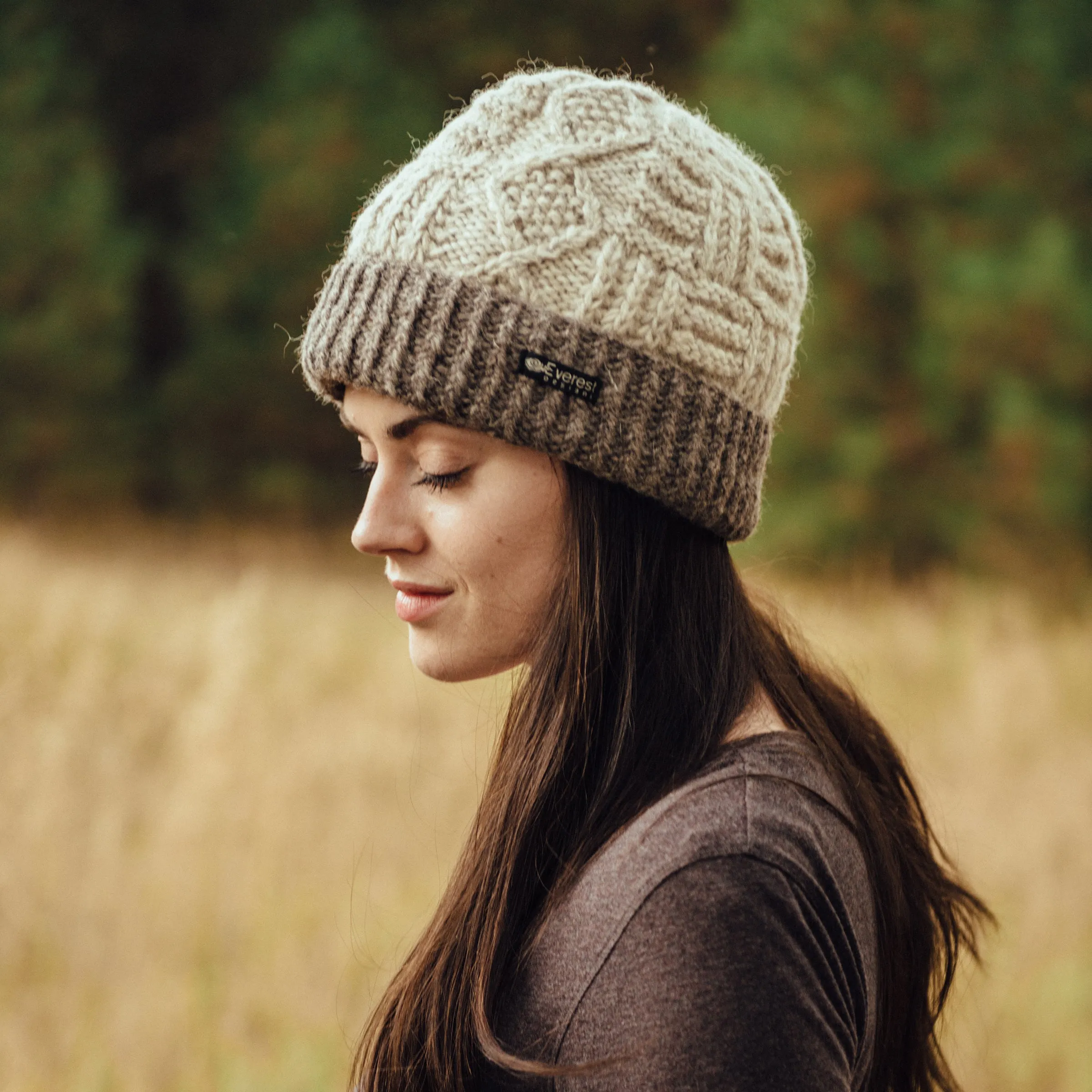 Cable Cuff Beanie