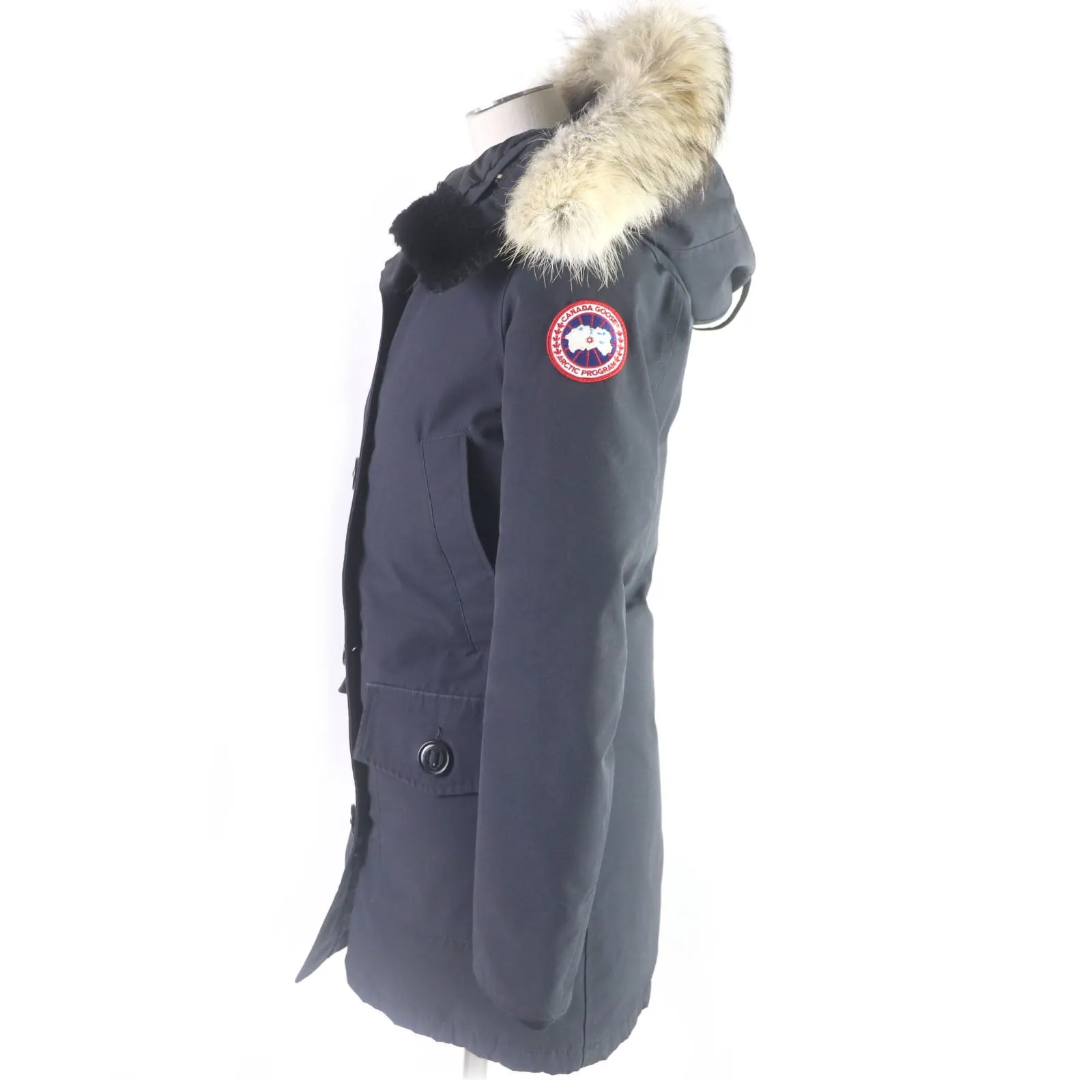 Canada Goose BRONTE Down Coat Coyote Fur Hood S