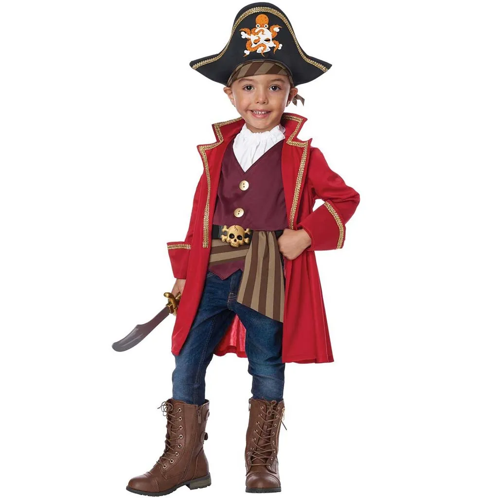 Capn Shorty Toddler Costume Medium 3-4