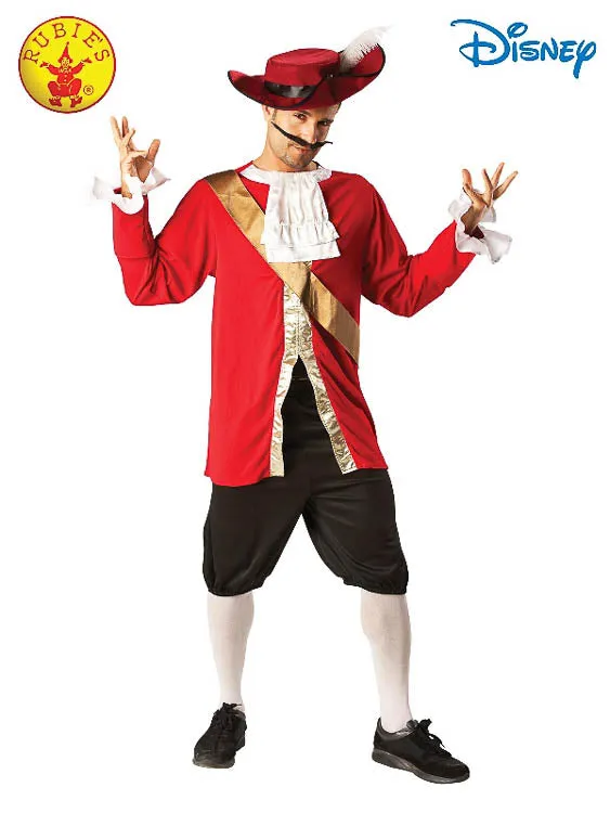 CAPTAIN HOOK DELUXE COSTUME, ADULT