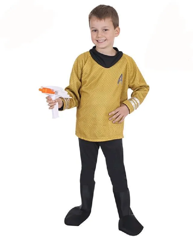 Captain Kirk Gold Costume for Kids - Star Trek