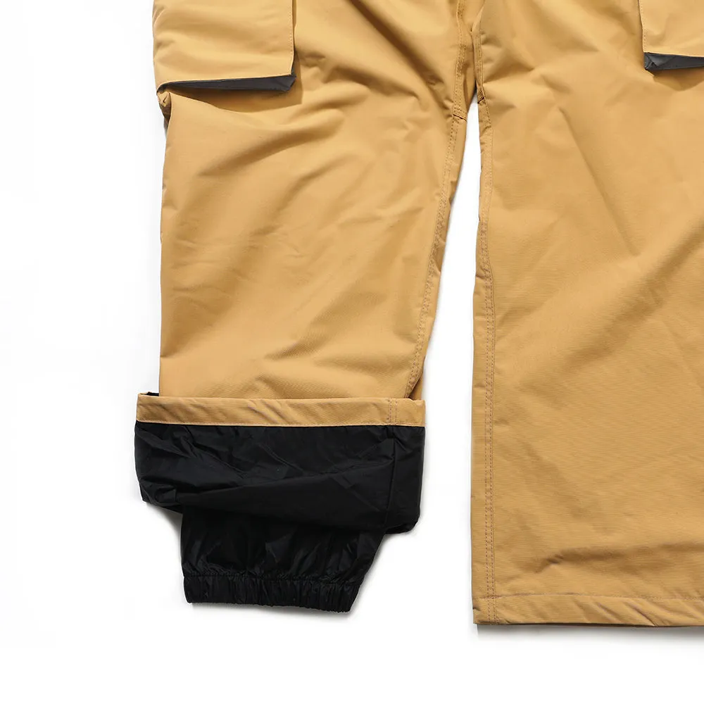 CARGO POCKET BOX TRACK PANTS DARK BEIGE