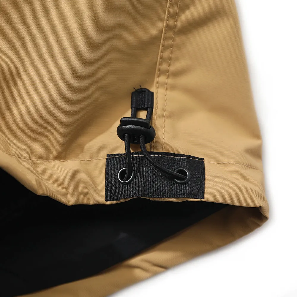 CARGO POCKET BOX TRACK PANTS DARK BEIGE