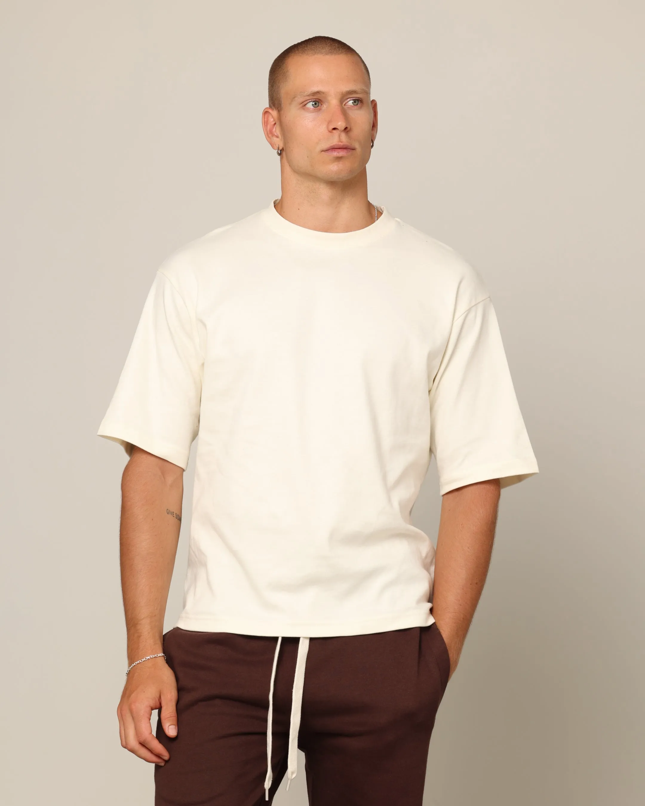 Carré Blanc Boxy T-Shirt Off White