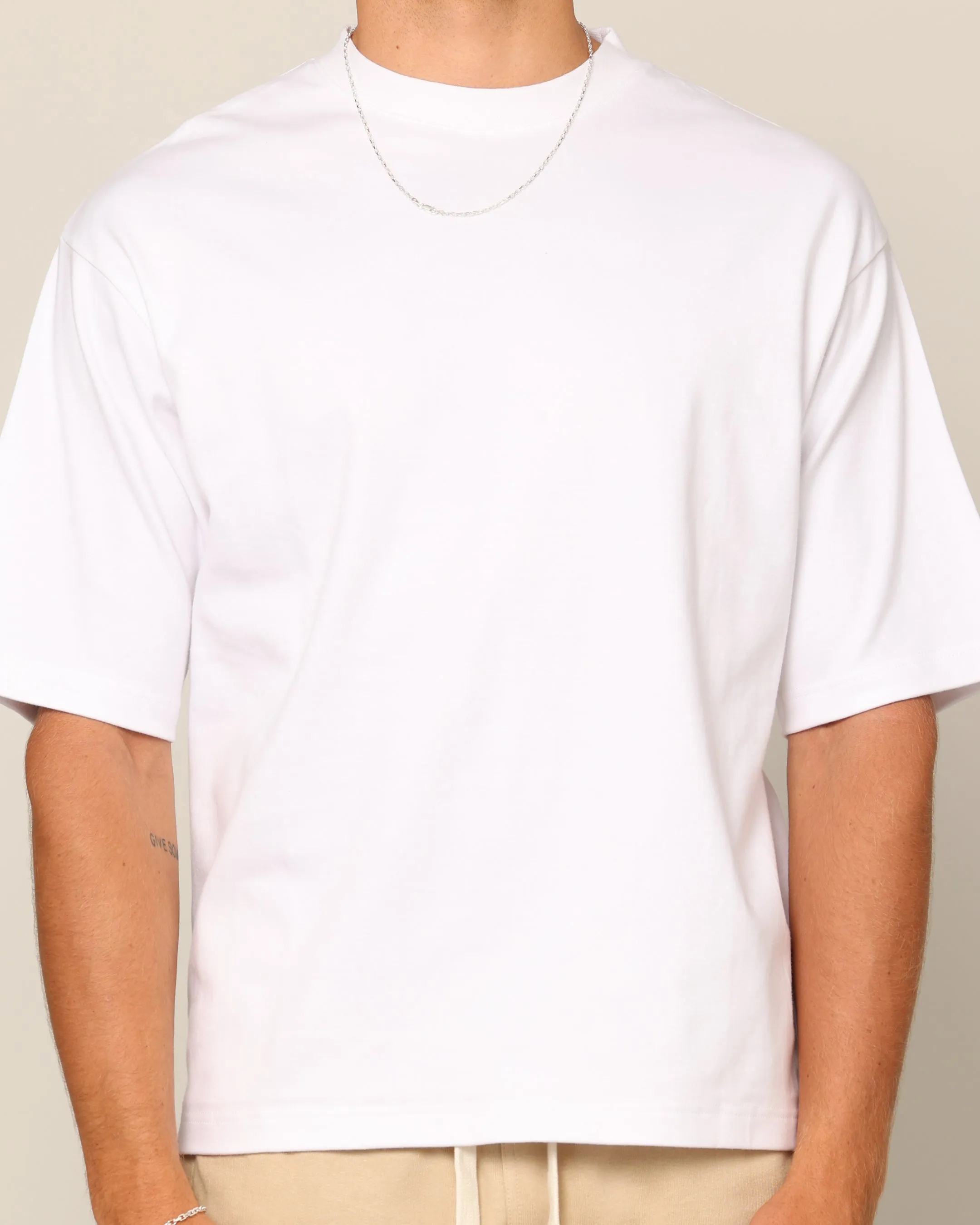 Carré Blanc Boxy T-Shirt White