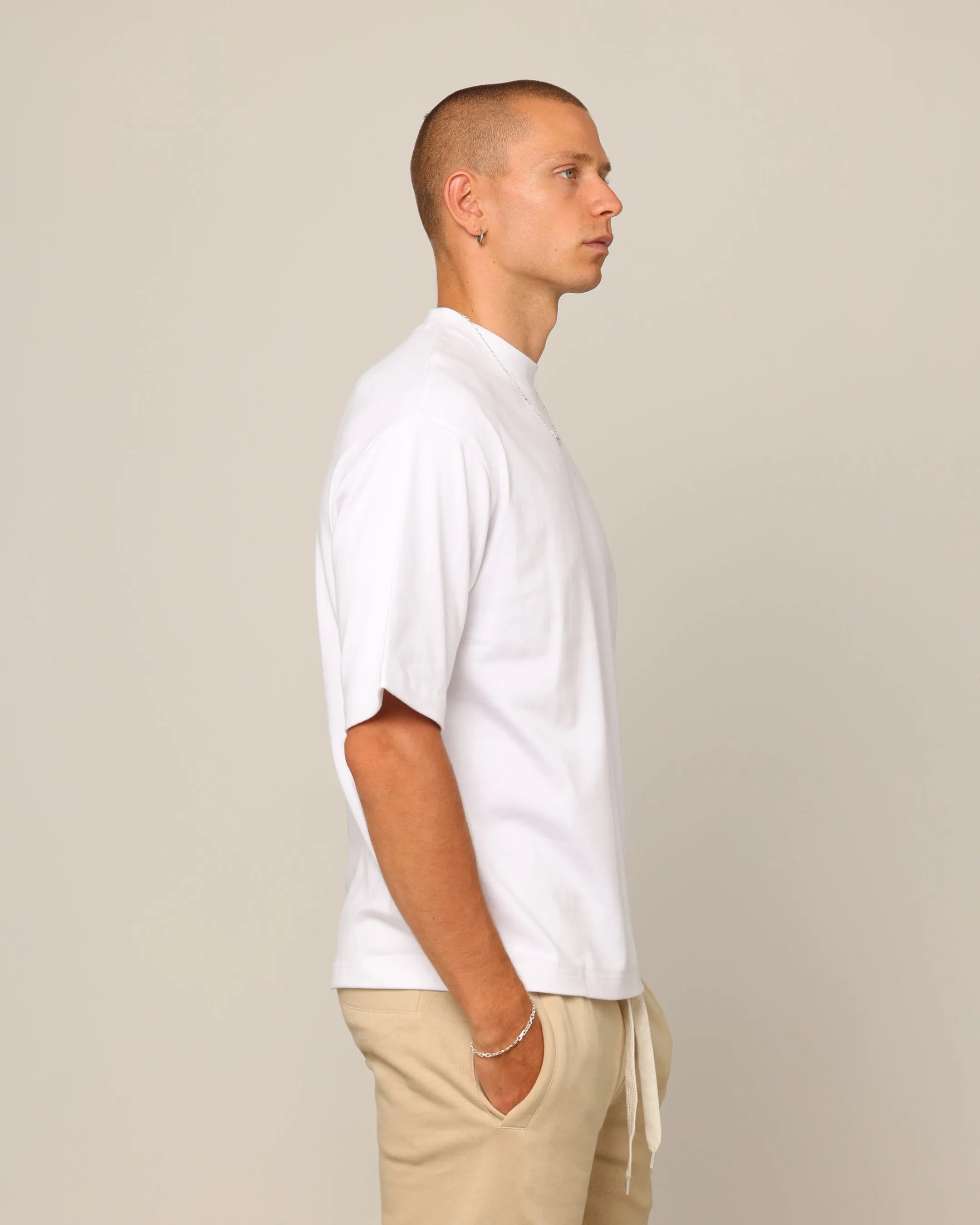 Carré Blanc Boxy T-Shirt White