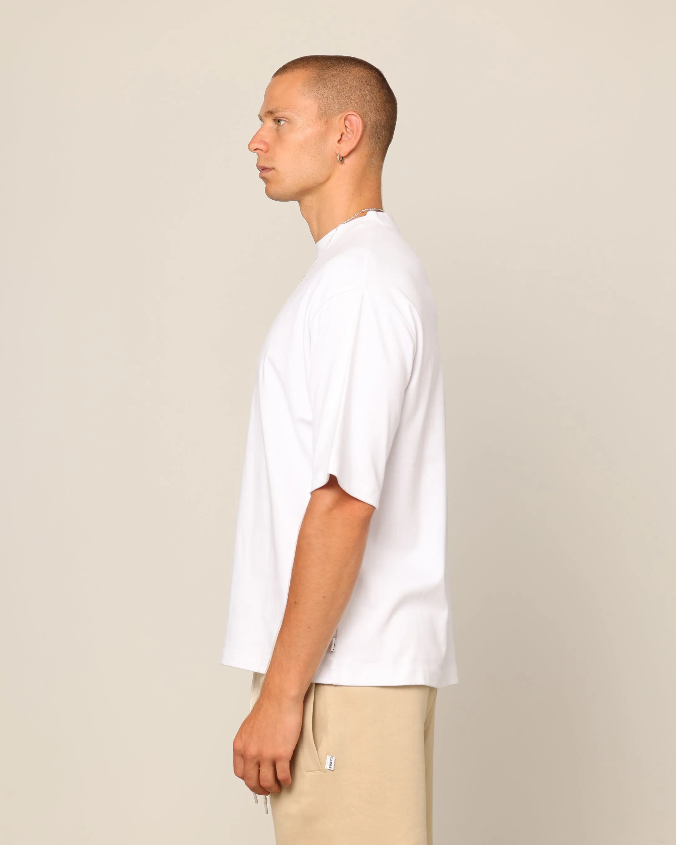 Carré Blanc Boxy T-Shirt White