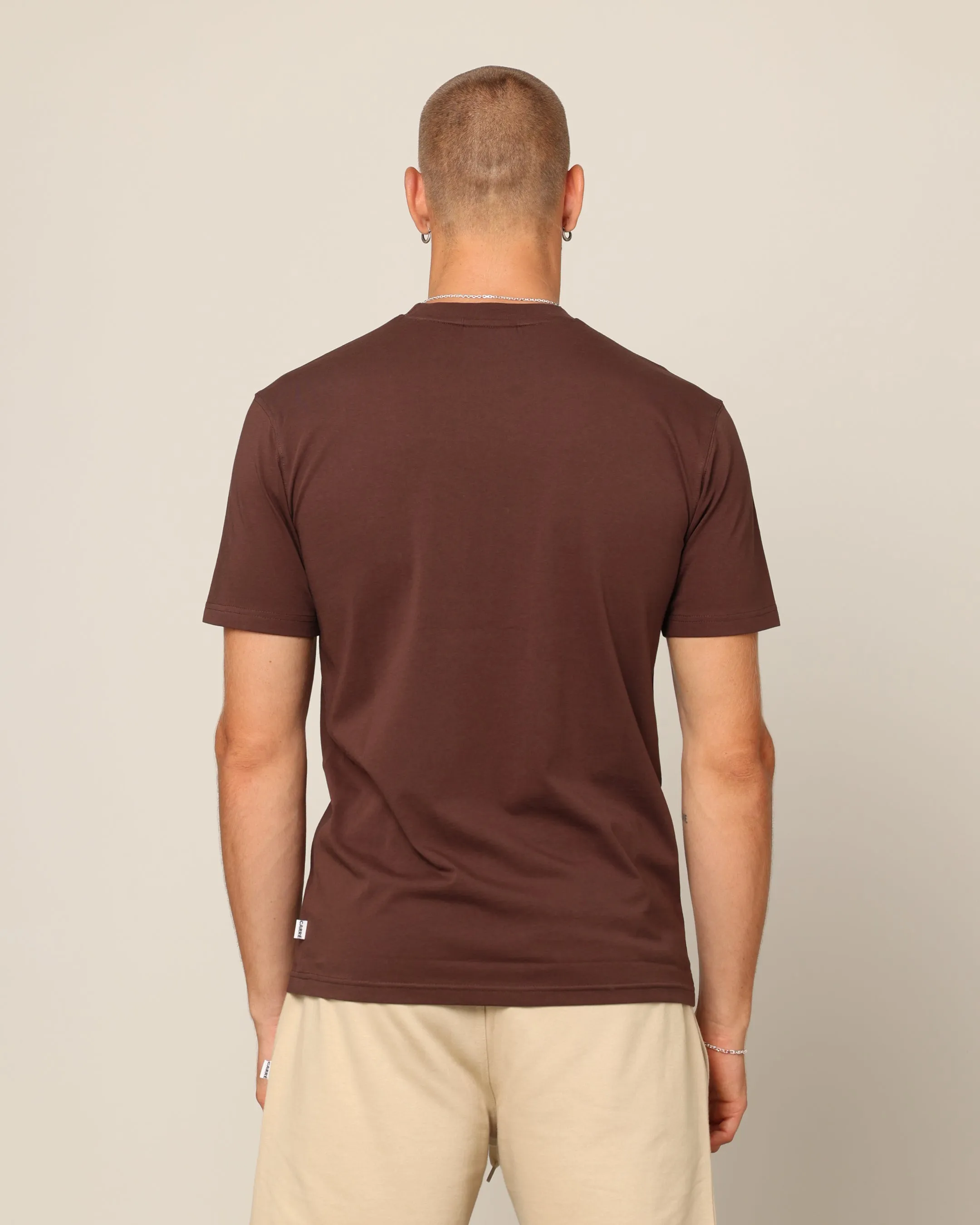 Carré Blanc Form T-Shirt Brown