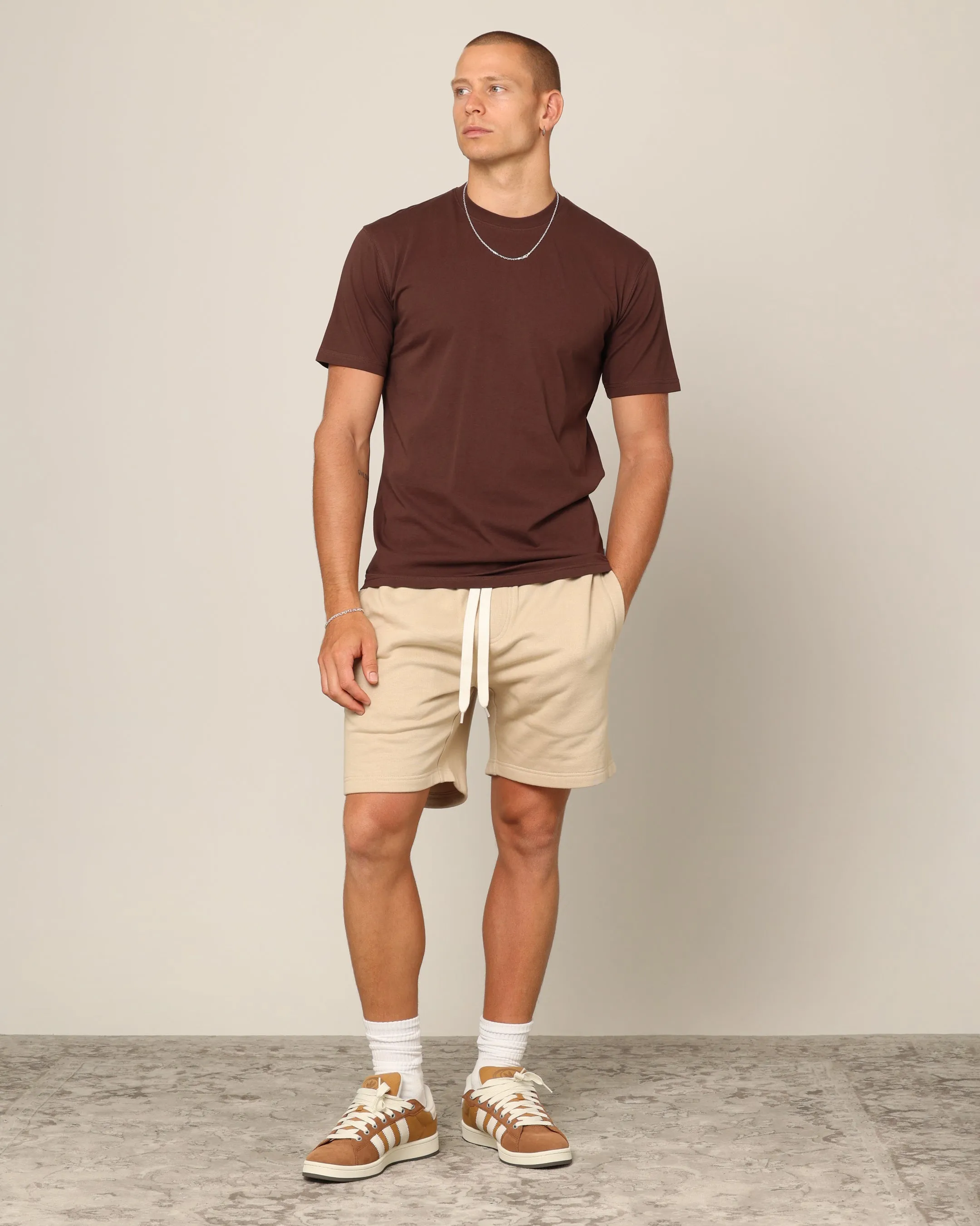 Carré Blanc Form T-Shirt Brown