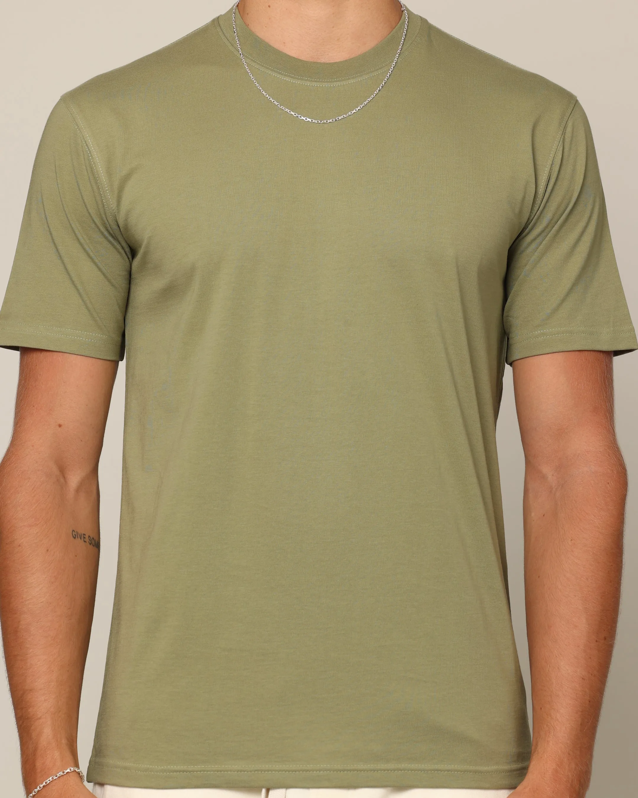 Carré Blanc Form T-Shirt Military