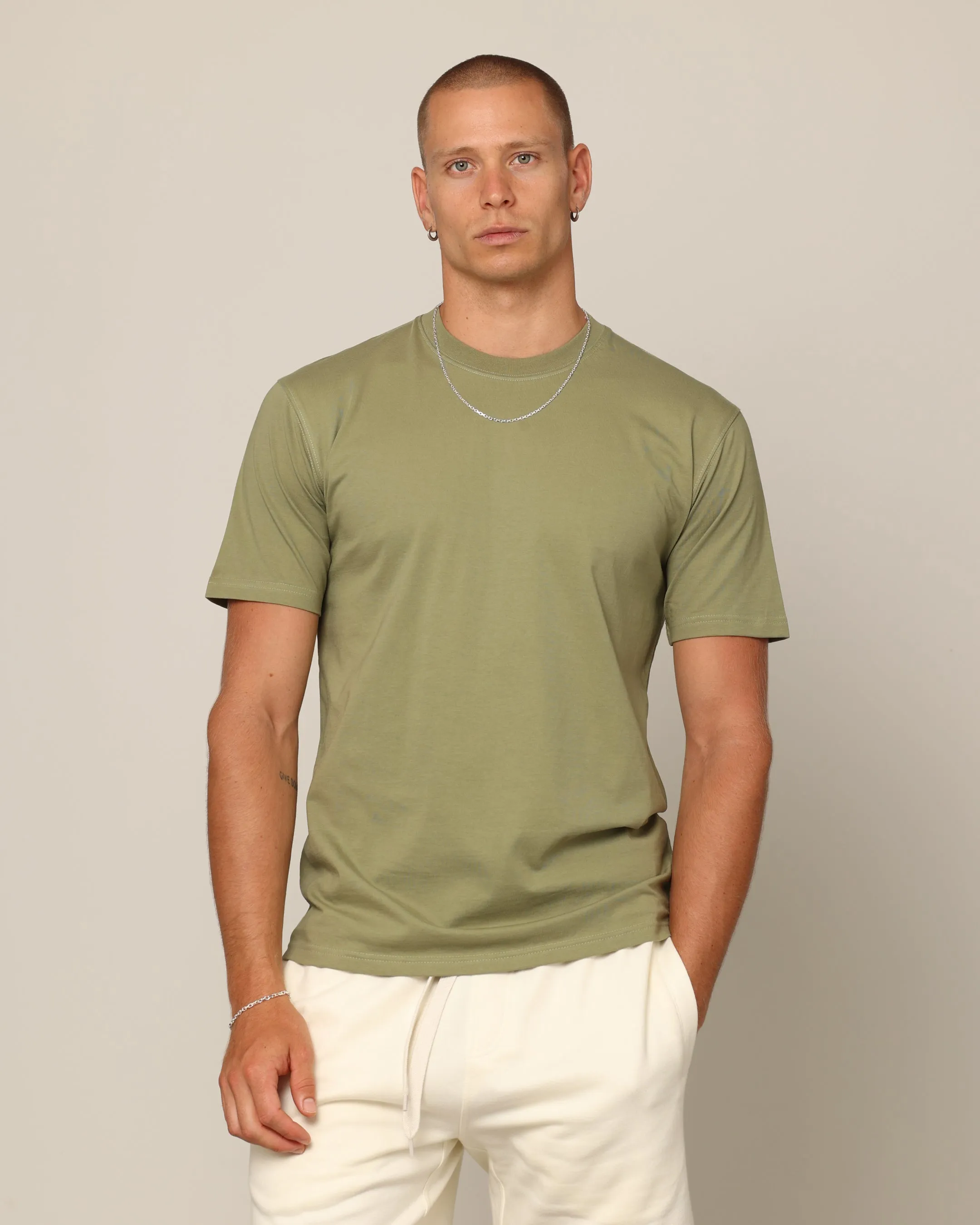 Carré Blanc Form T-Shirt Military