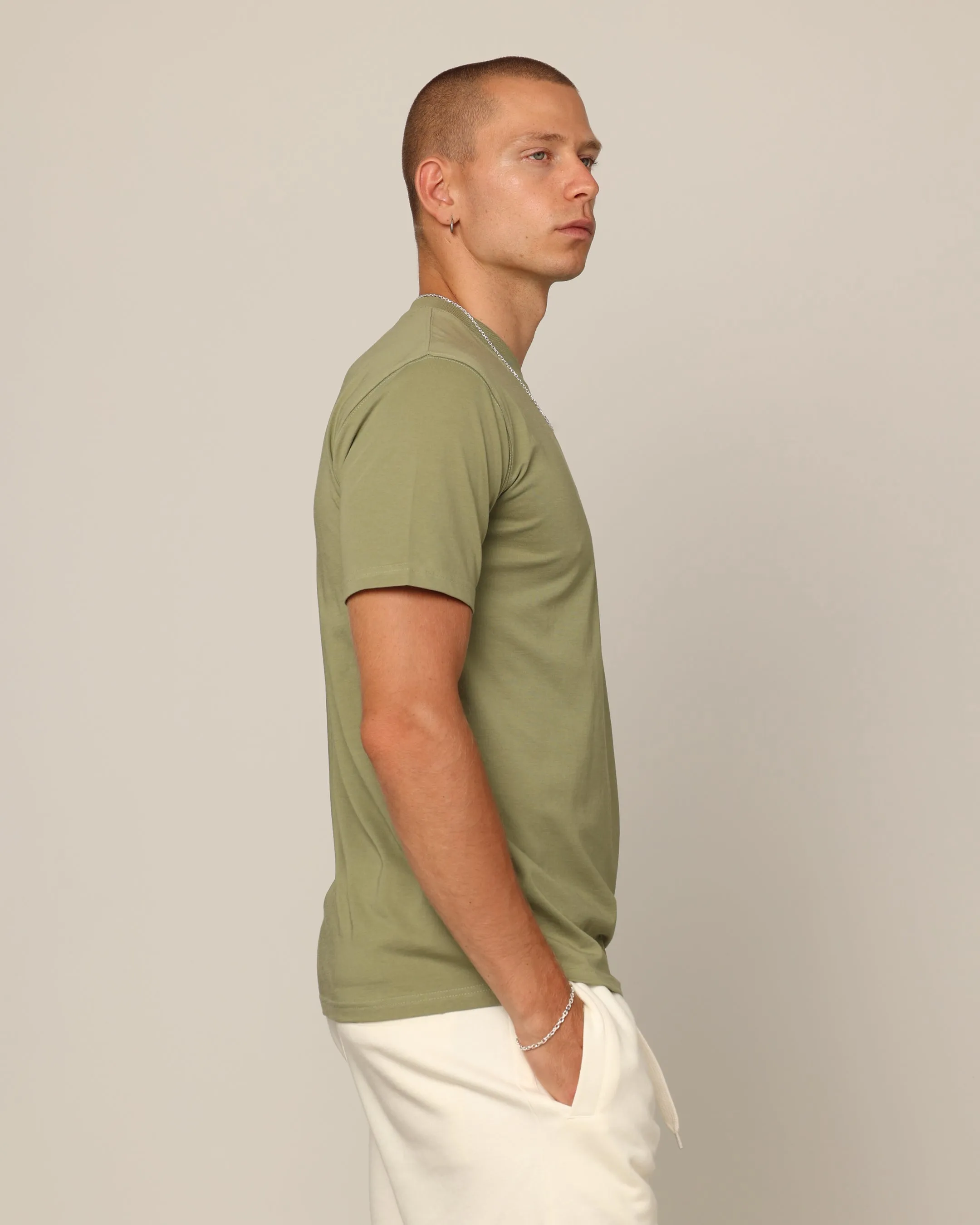 Carré Blanc Form T-Shirt Military