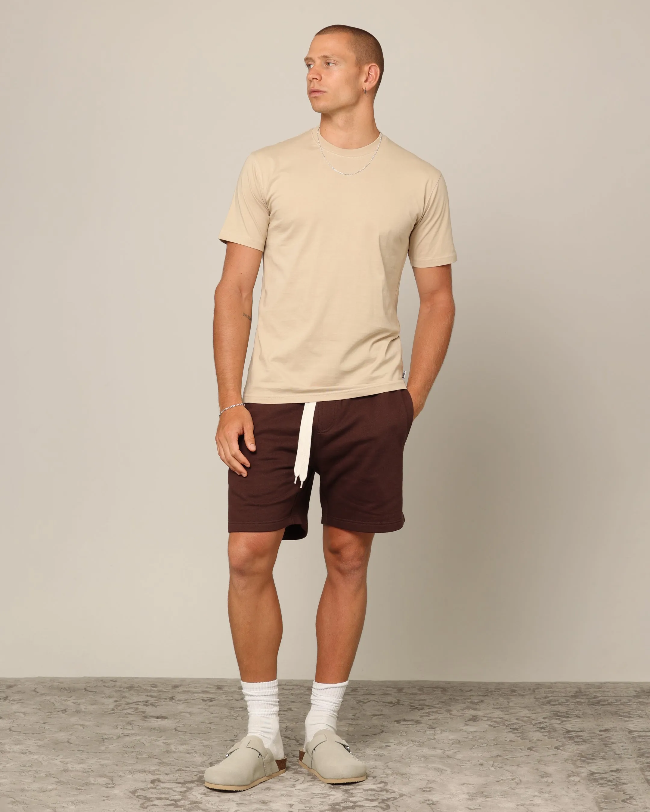 Carré Blanc Form T-Shirt Stone