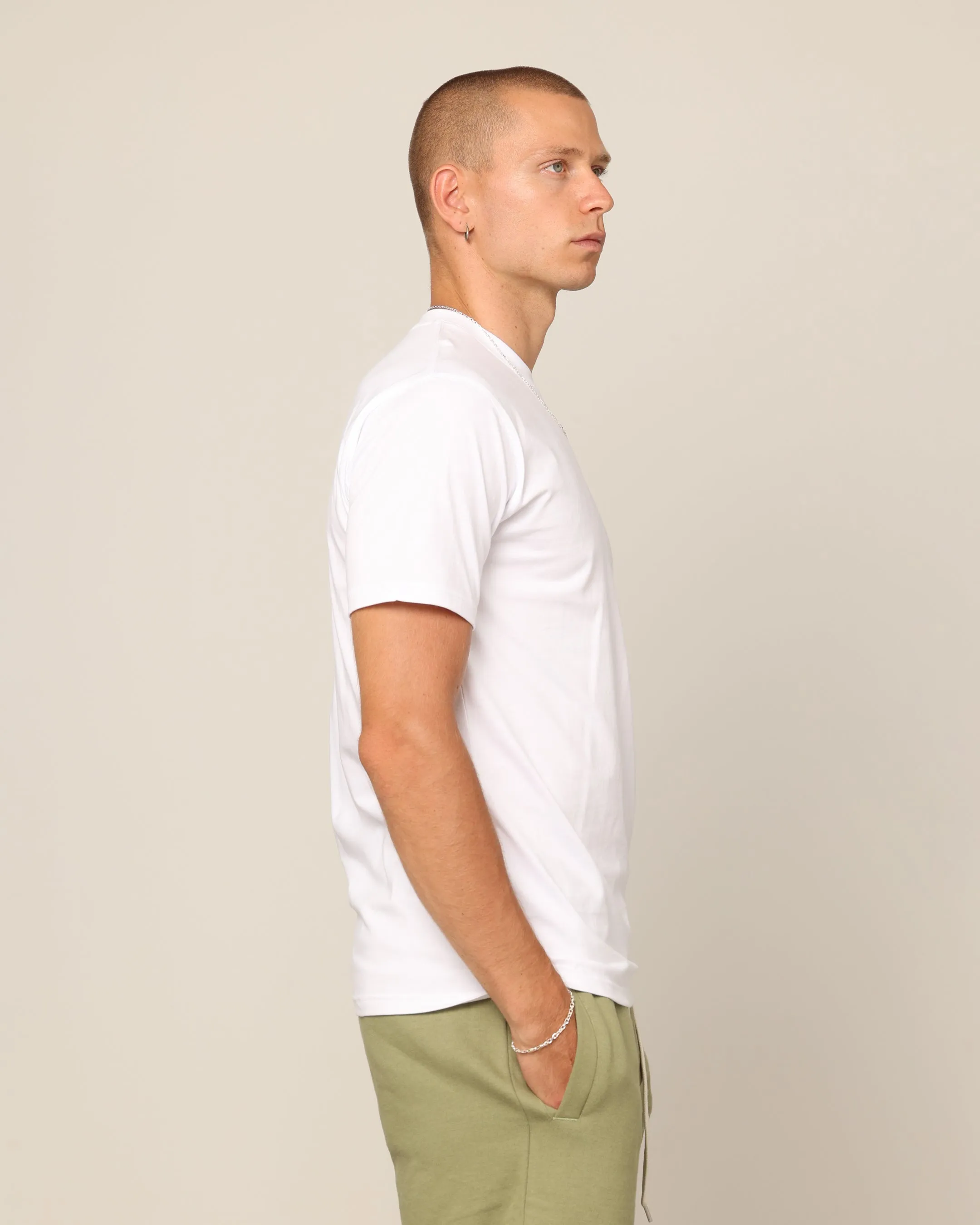 Carré Blanc Form T-Shirt White