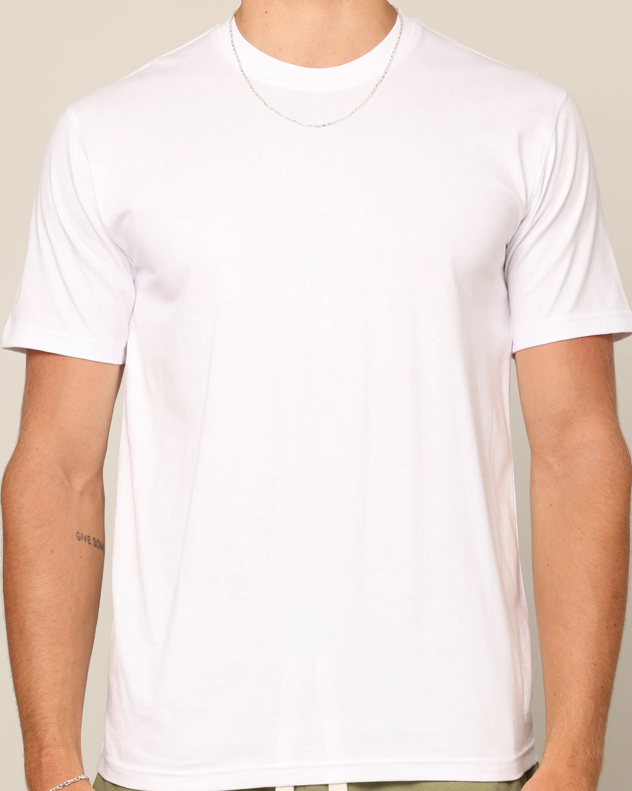 Carré Blanc Form T-Shirt White