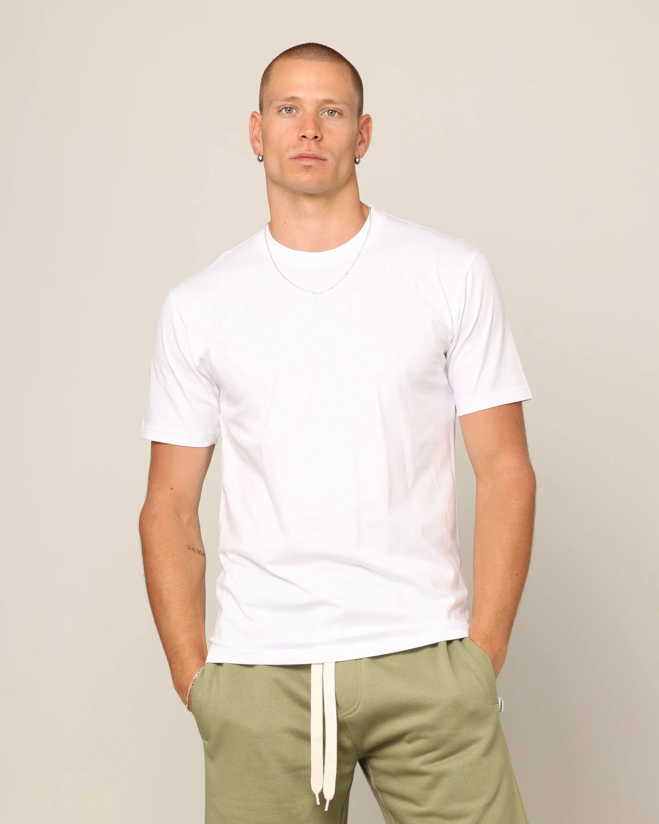 Carré Blanc Form T-Shirt White