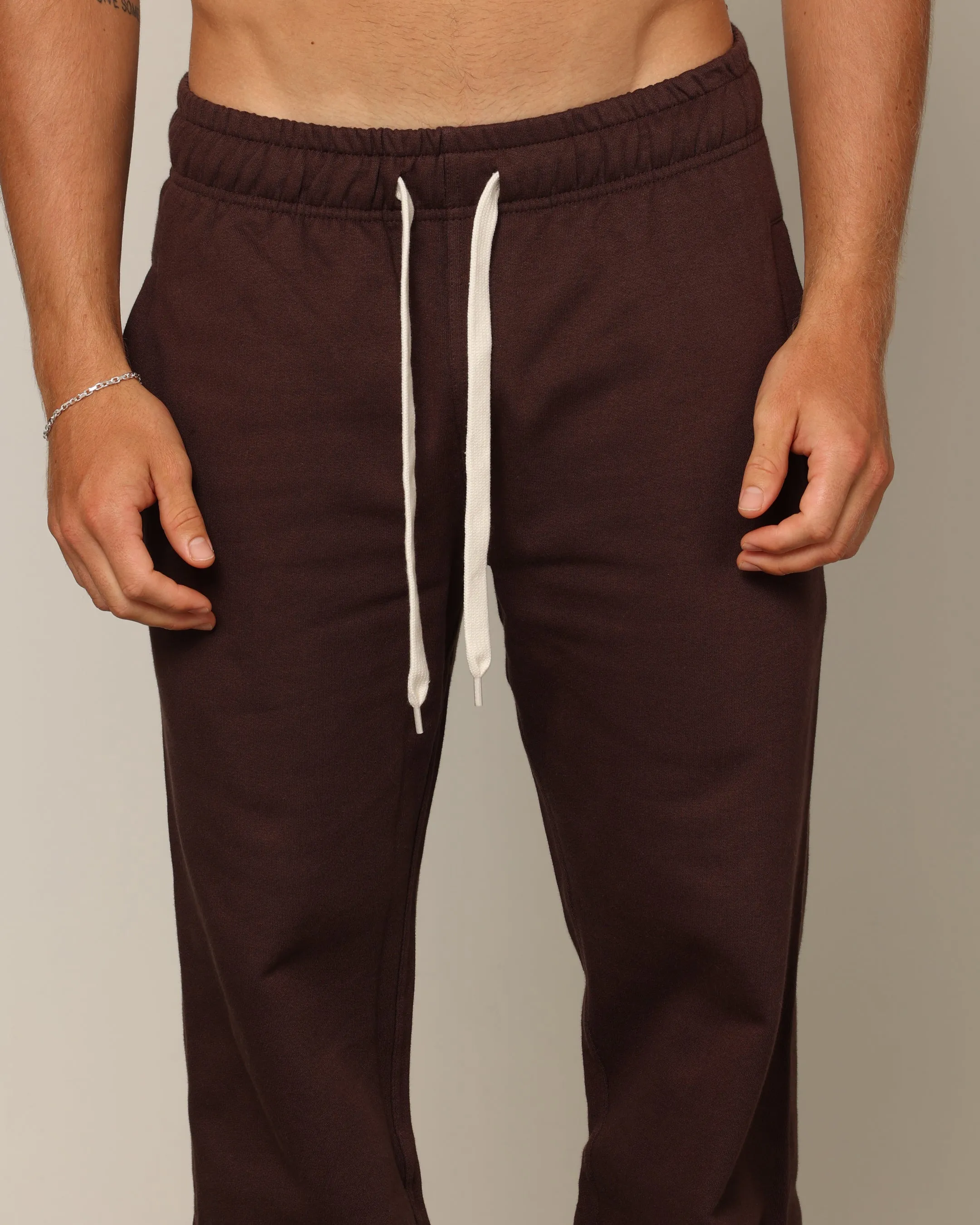 Carré Blanc Sweatpants Brown