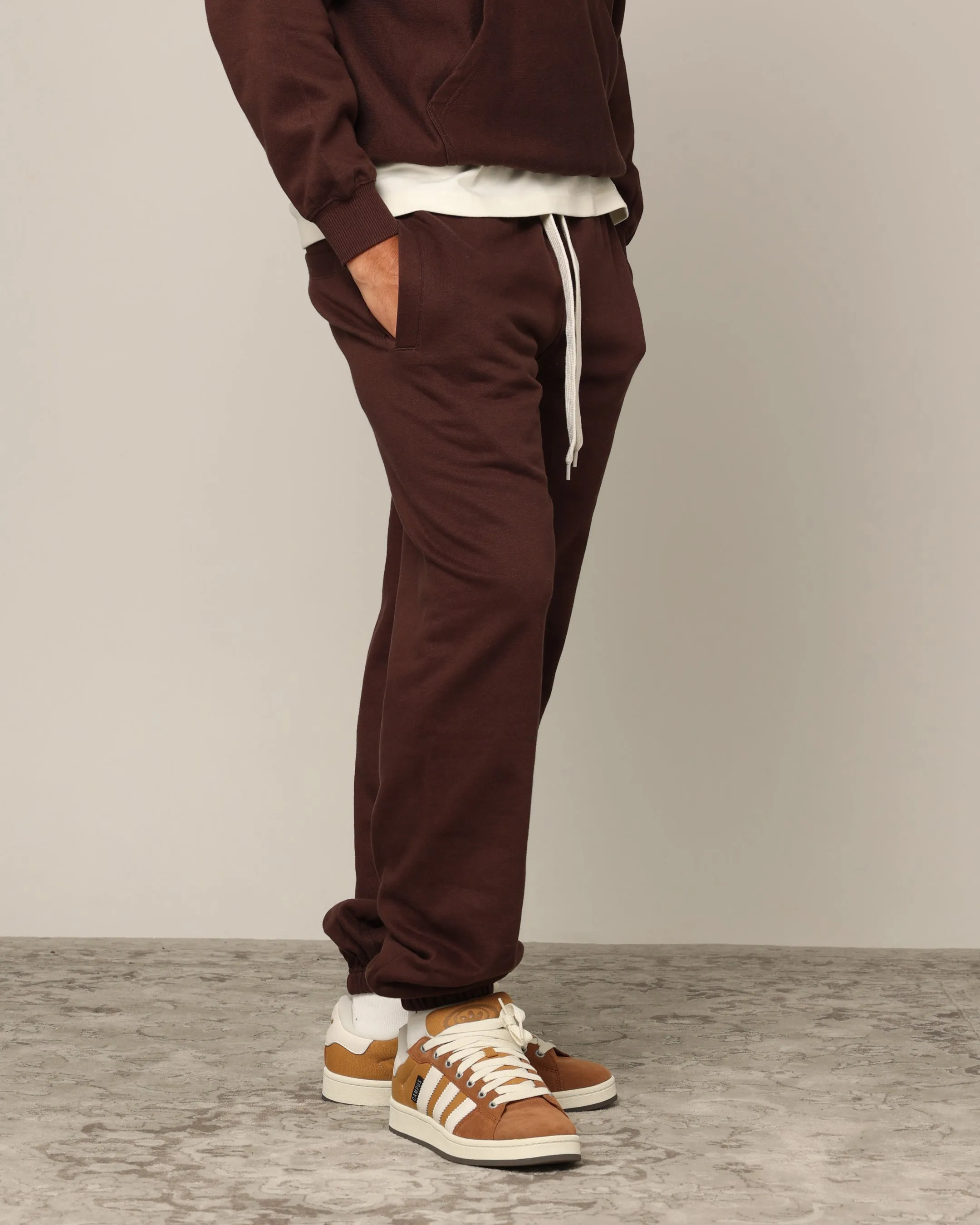 Carré Blanc Sweatpants Brown