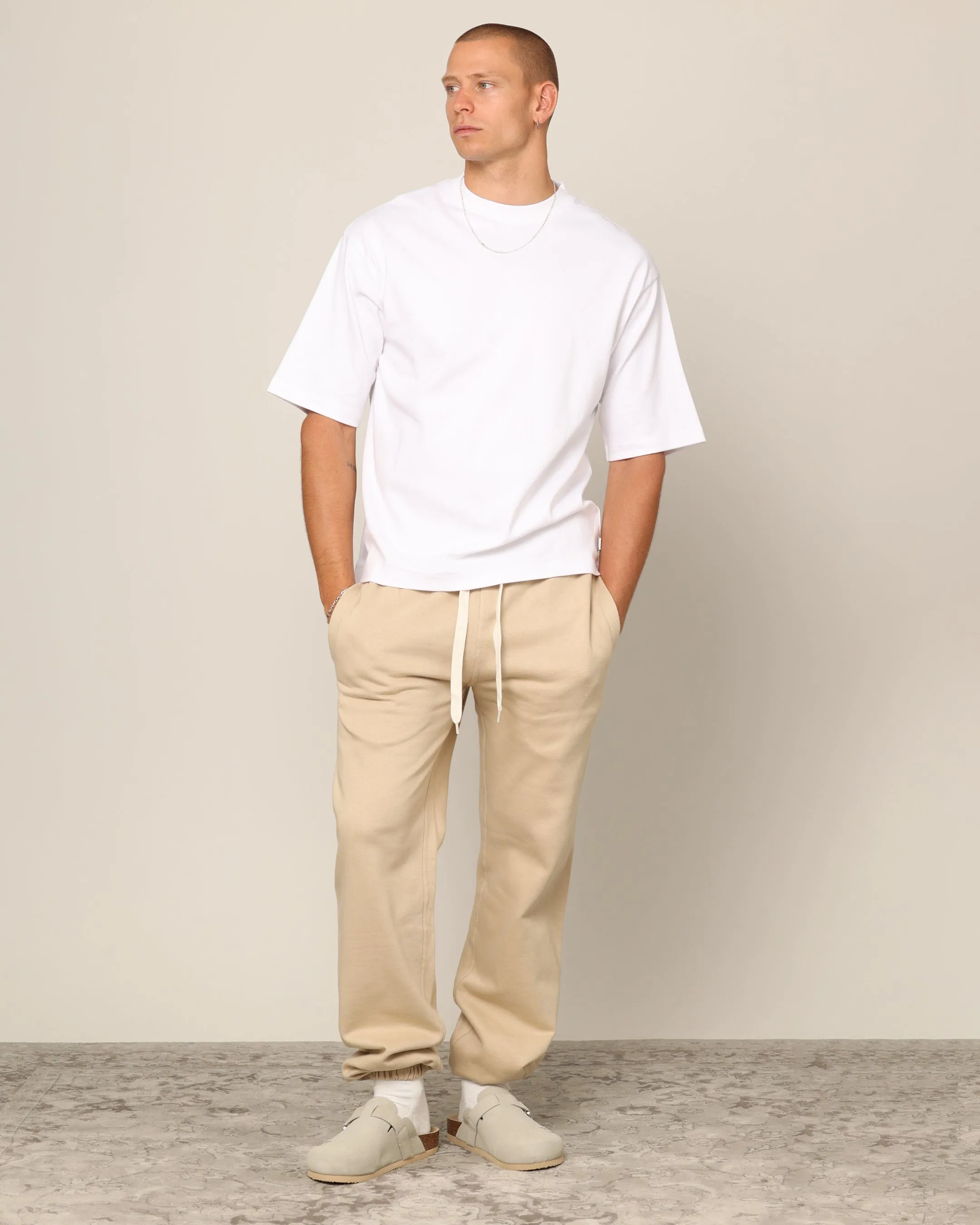 Carré Blanc Sweatpants Stone