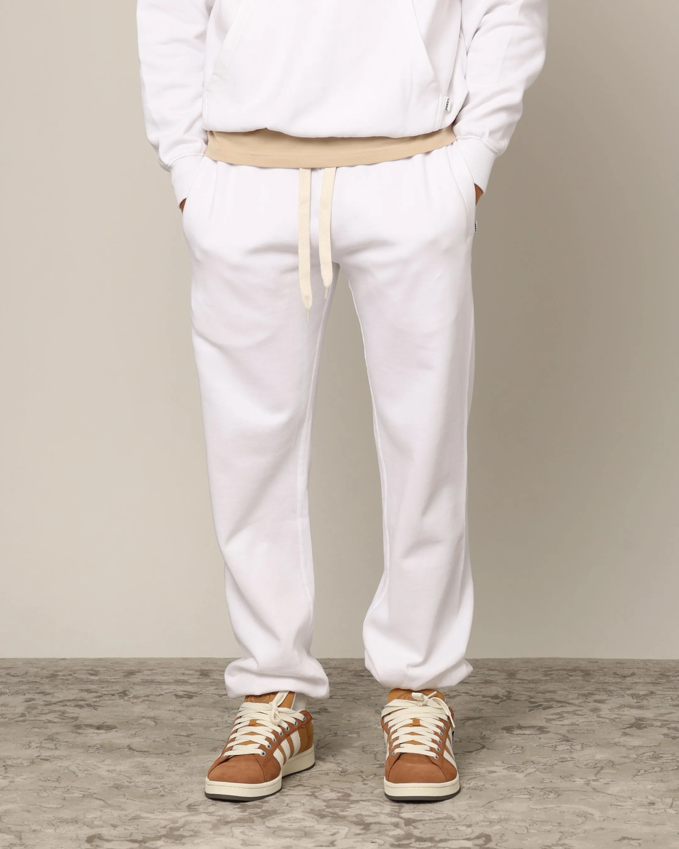 Carré Blanc Sweatpants White