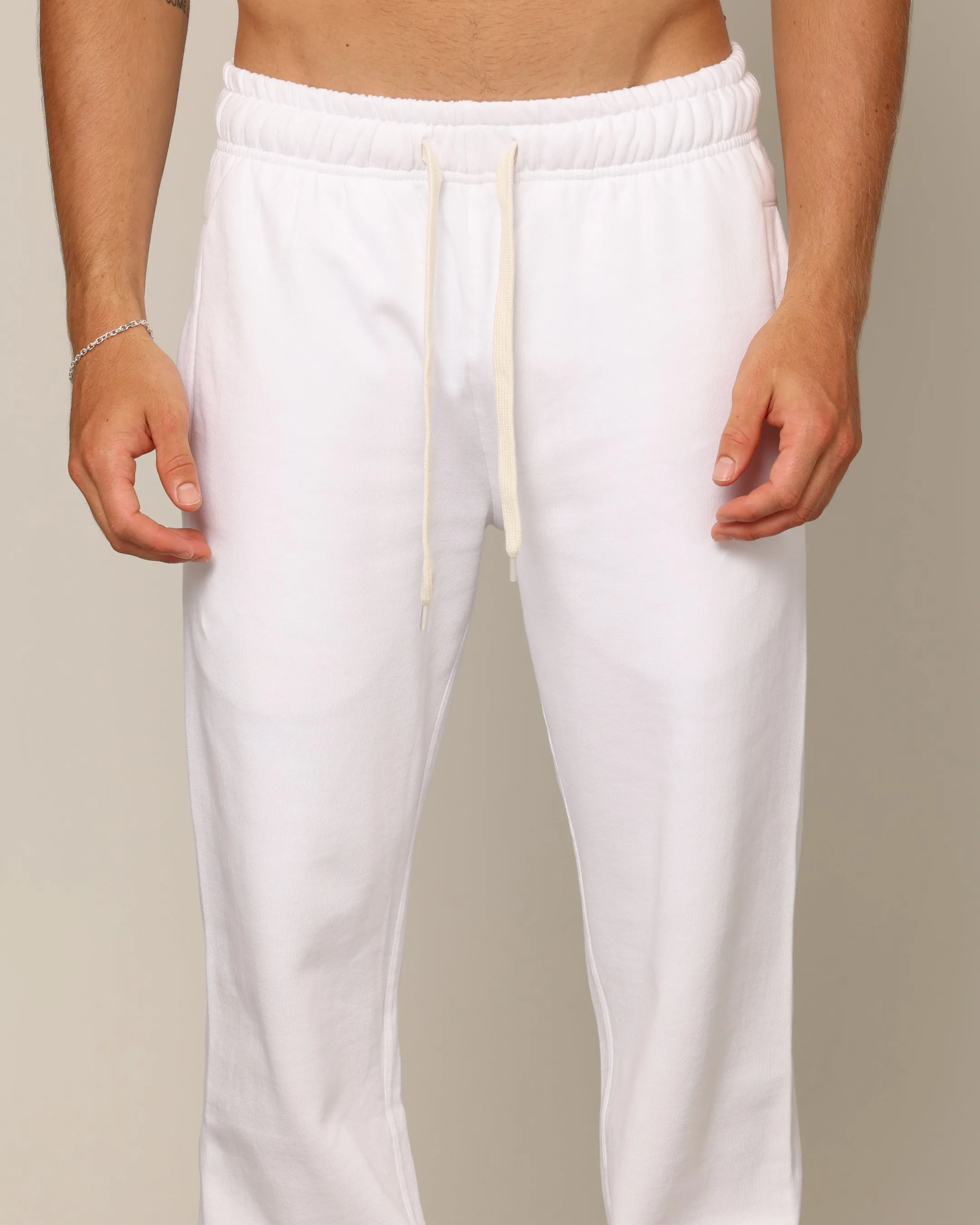 Carré Blanc Sweatpants White