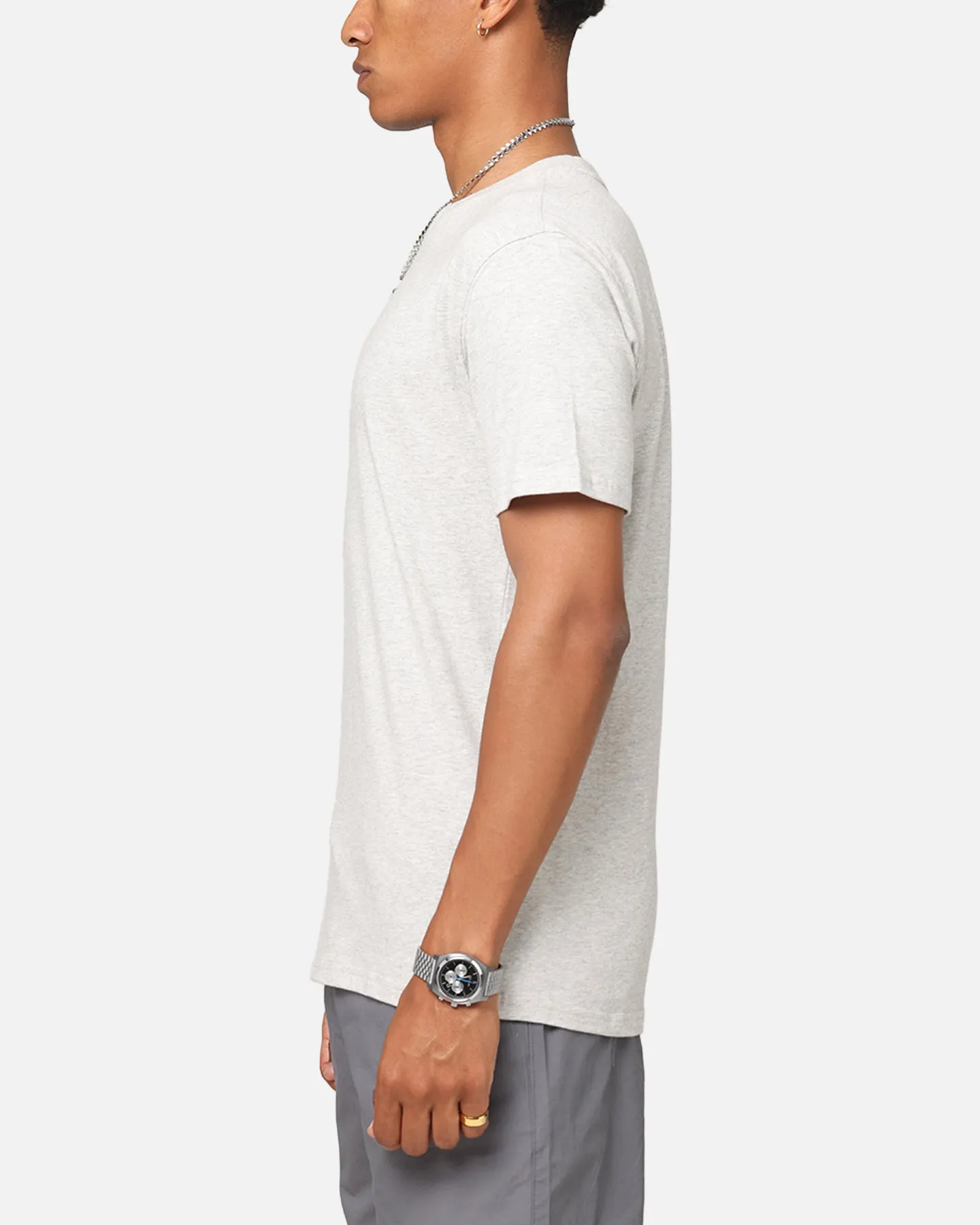 Carre Blanc Form T-Shirt Grey Marle