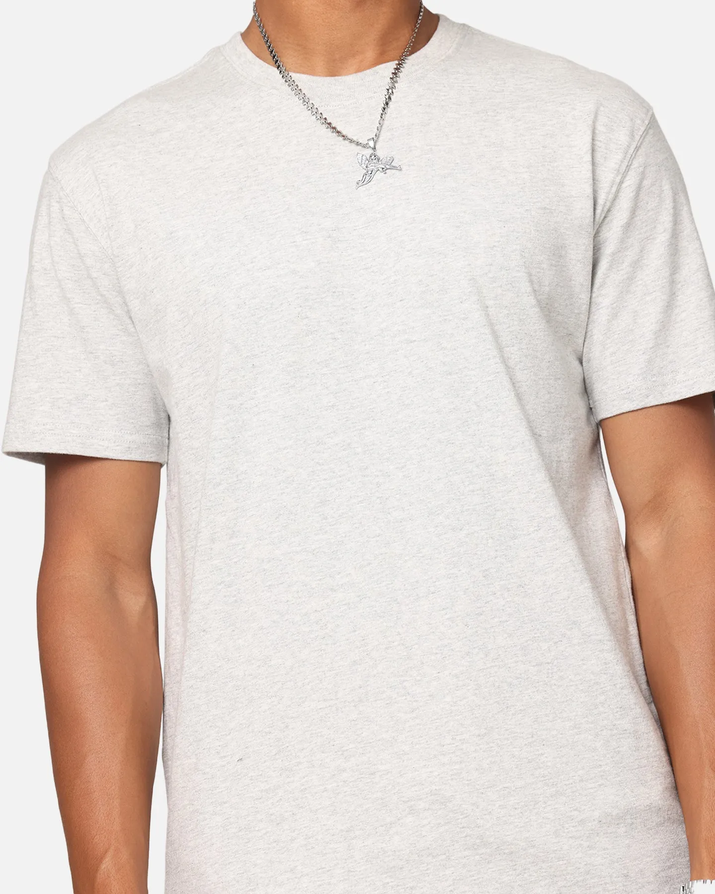 Carre Blanc Form T-Shirt Grey Marle