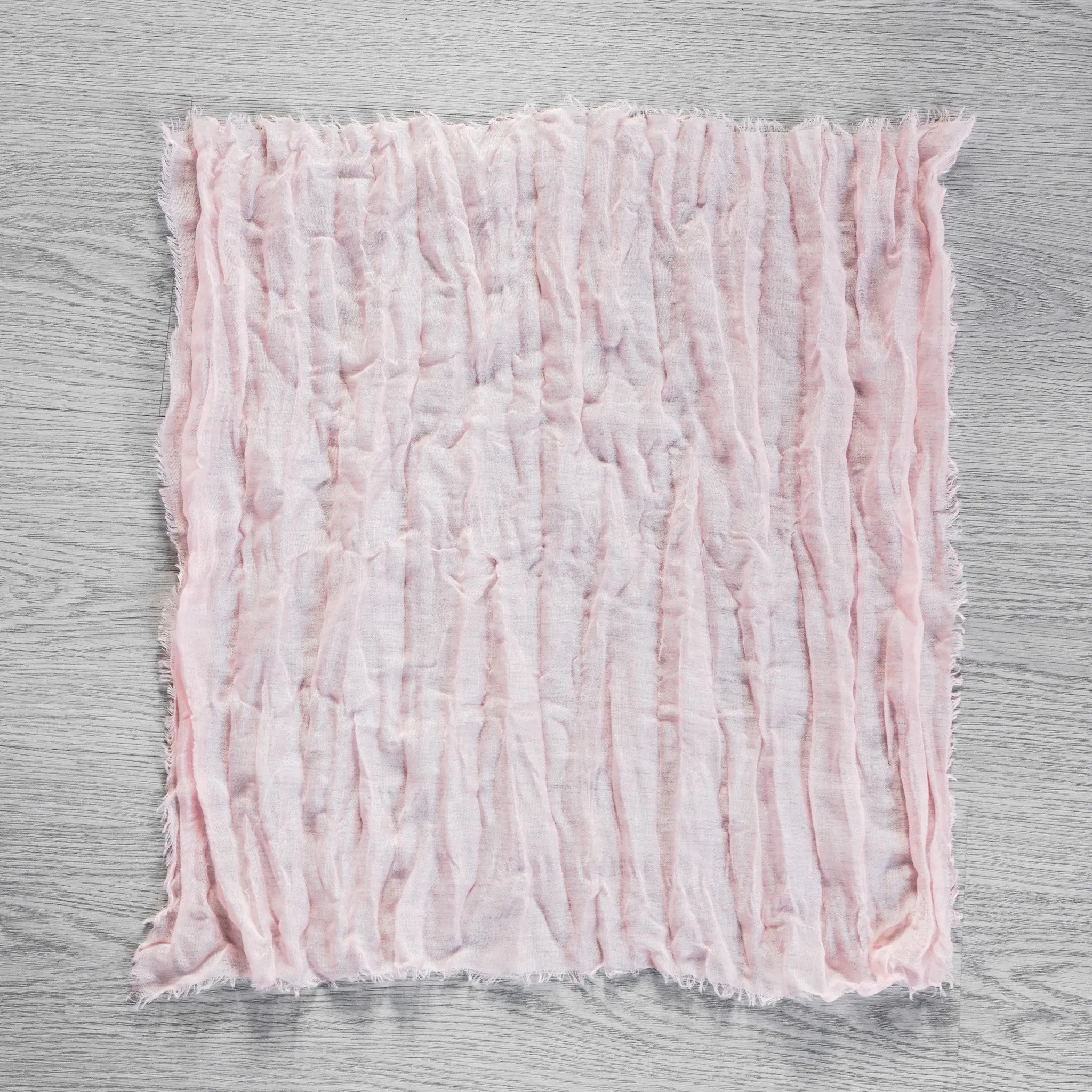 Cheesecloth Gauze Linen Napkin 20"x20" (5pc/pk) - Blush/Rose Gold