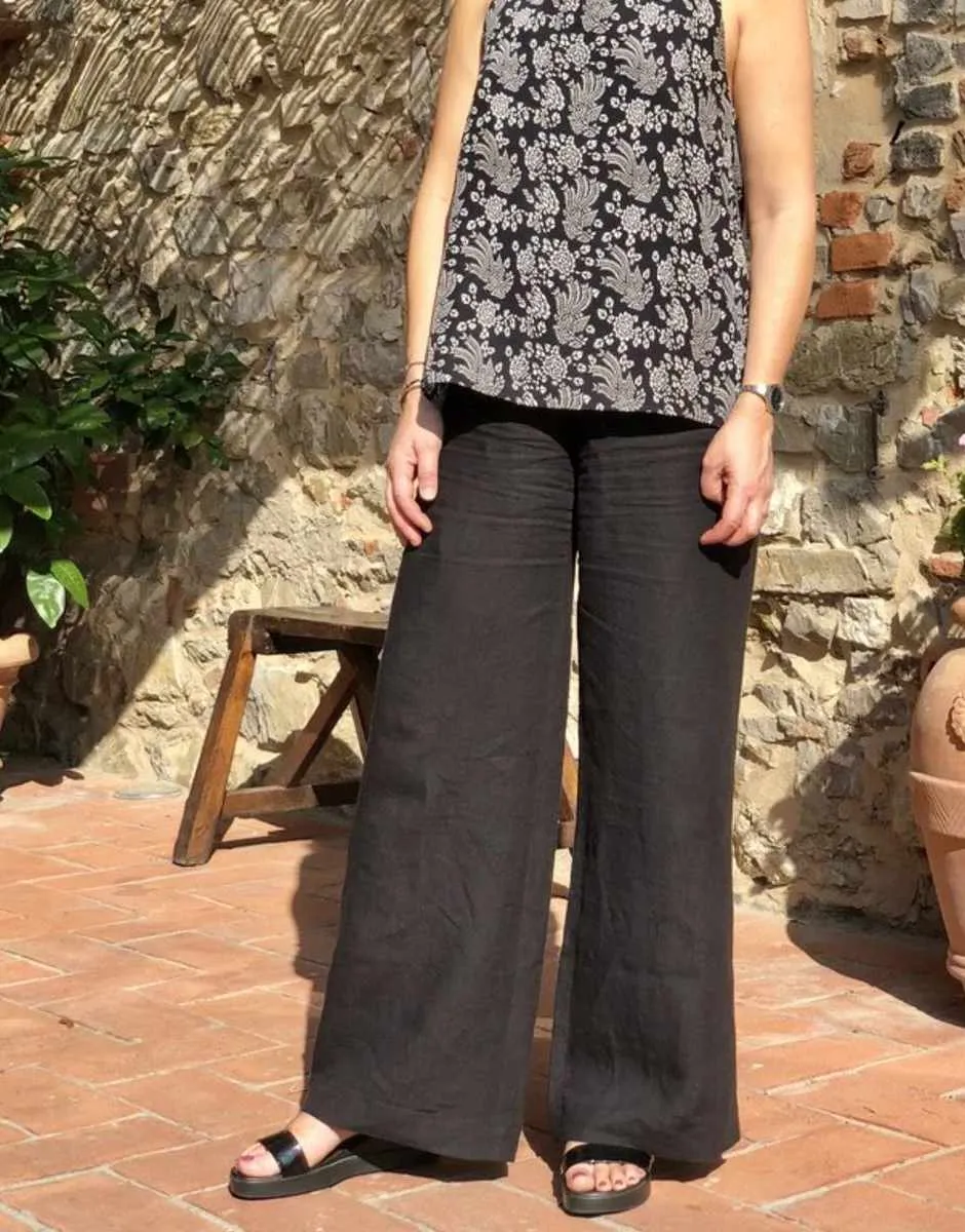 Chiara Trousers Sewing Pattern, Tessuti