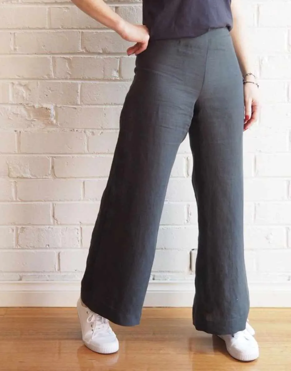 Chiara Trousers Sewing Pattern, Tessuti