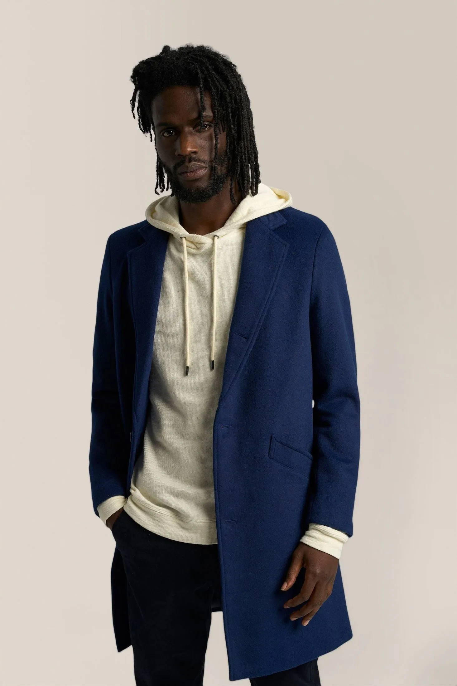 City Wool Coat | Stretch Wool