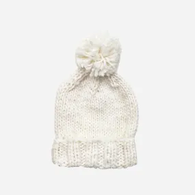 Classic Pom Hat, Cream