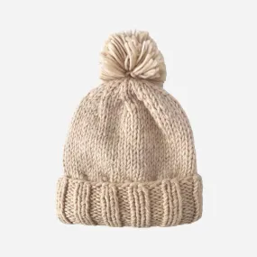 Classic Pom Hat, Latte