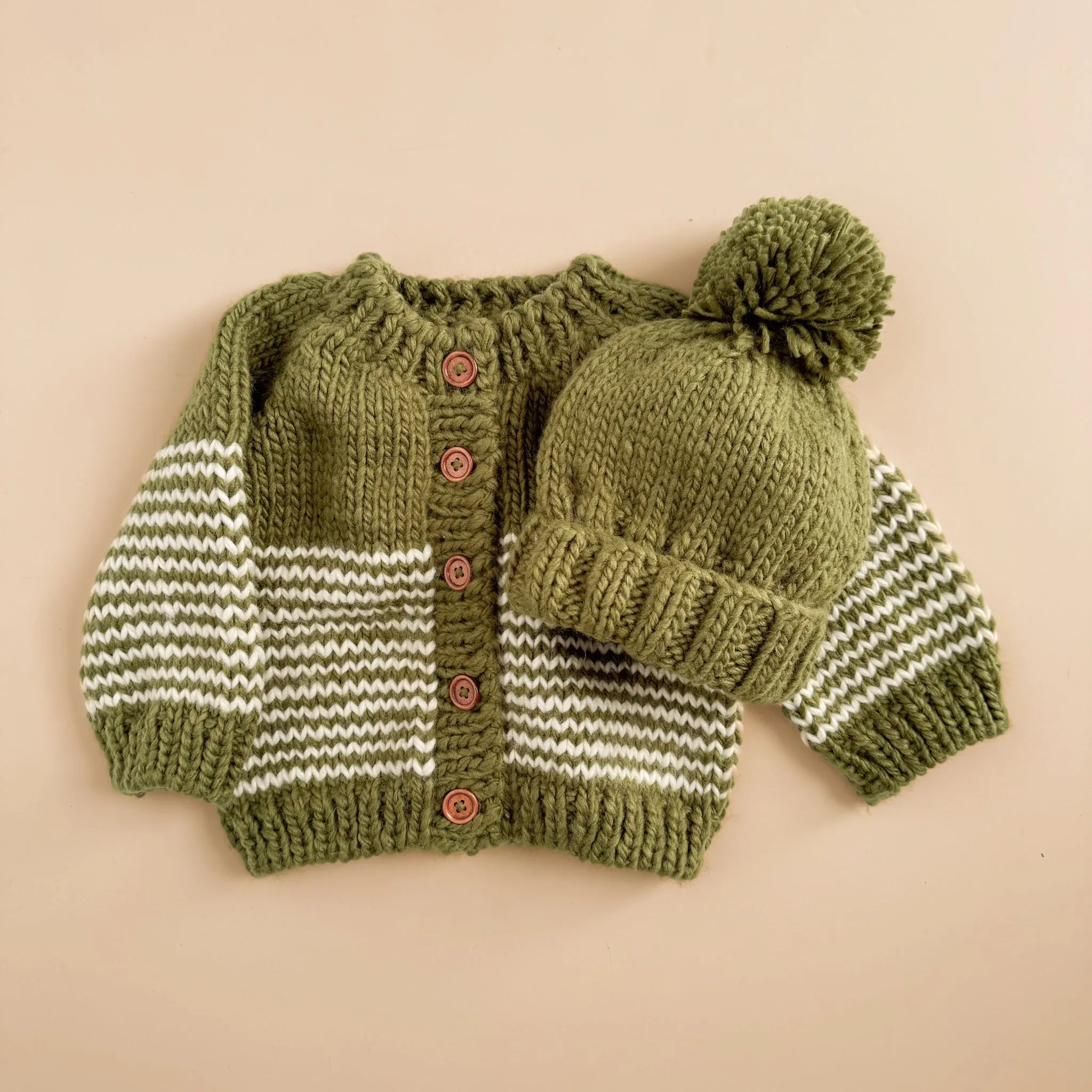 Classic Pom Hat, Moss